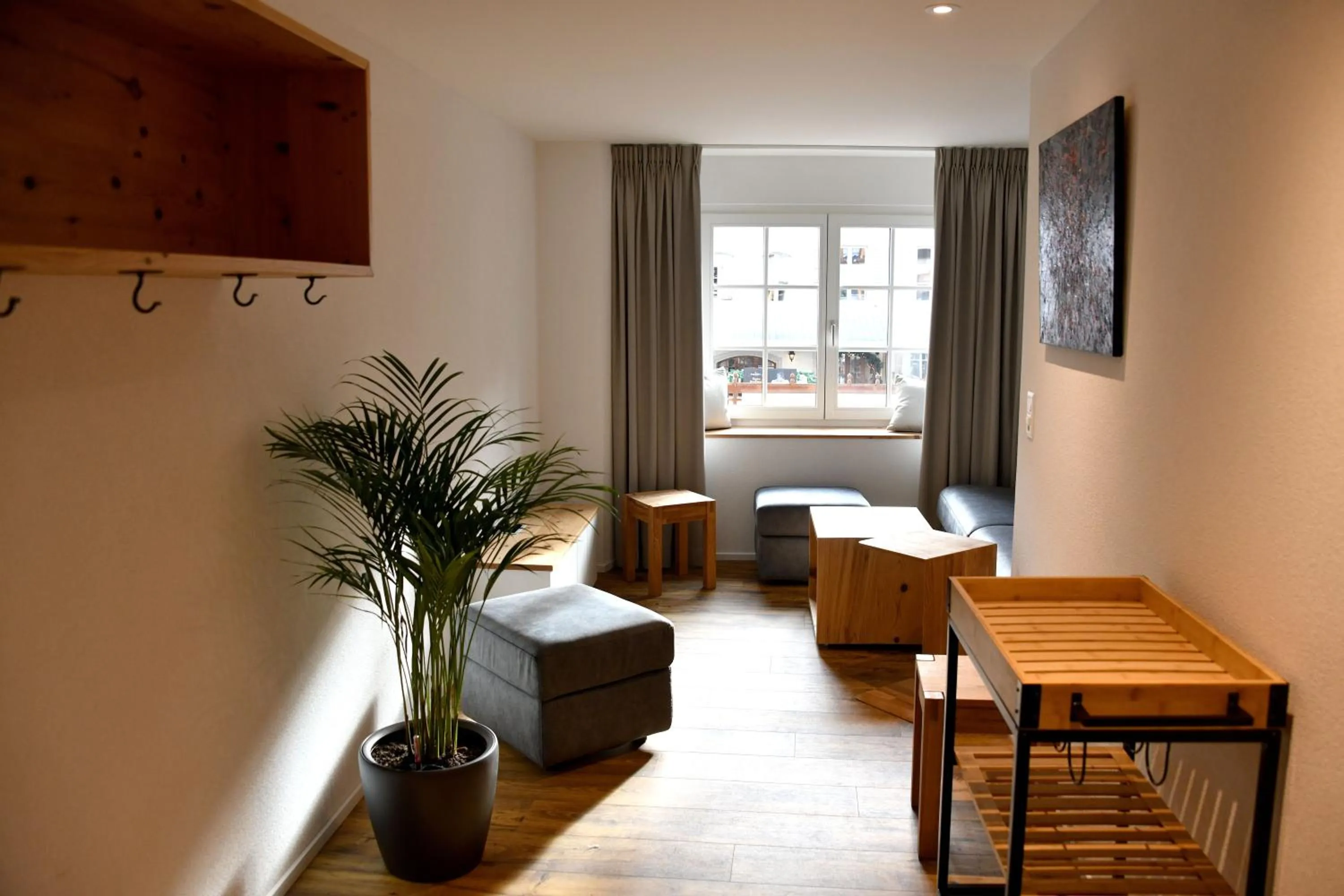 Seating area in Hôtel de Ville