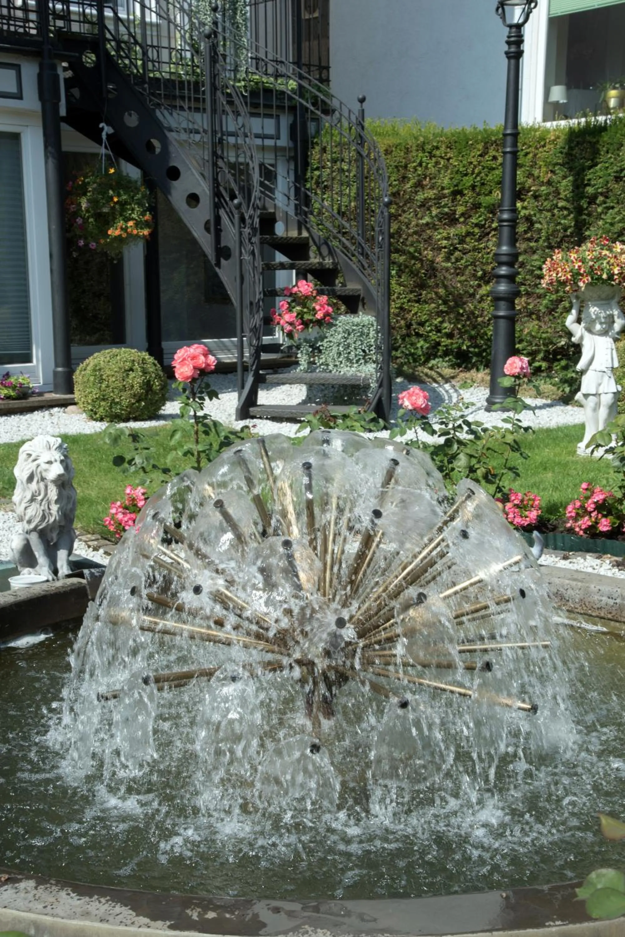 Garden in Hotel Villa am Kurpark