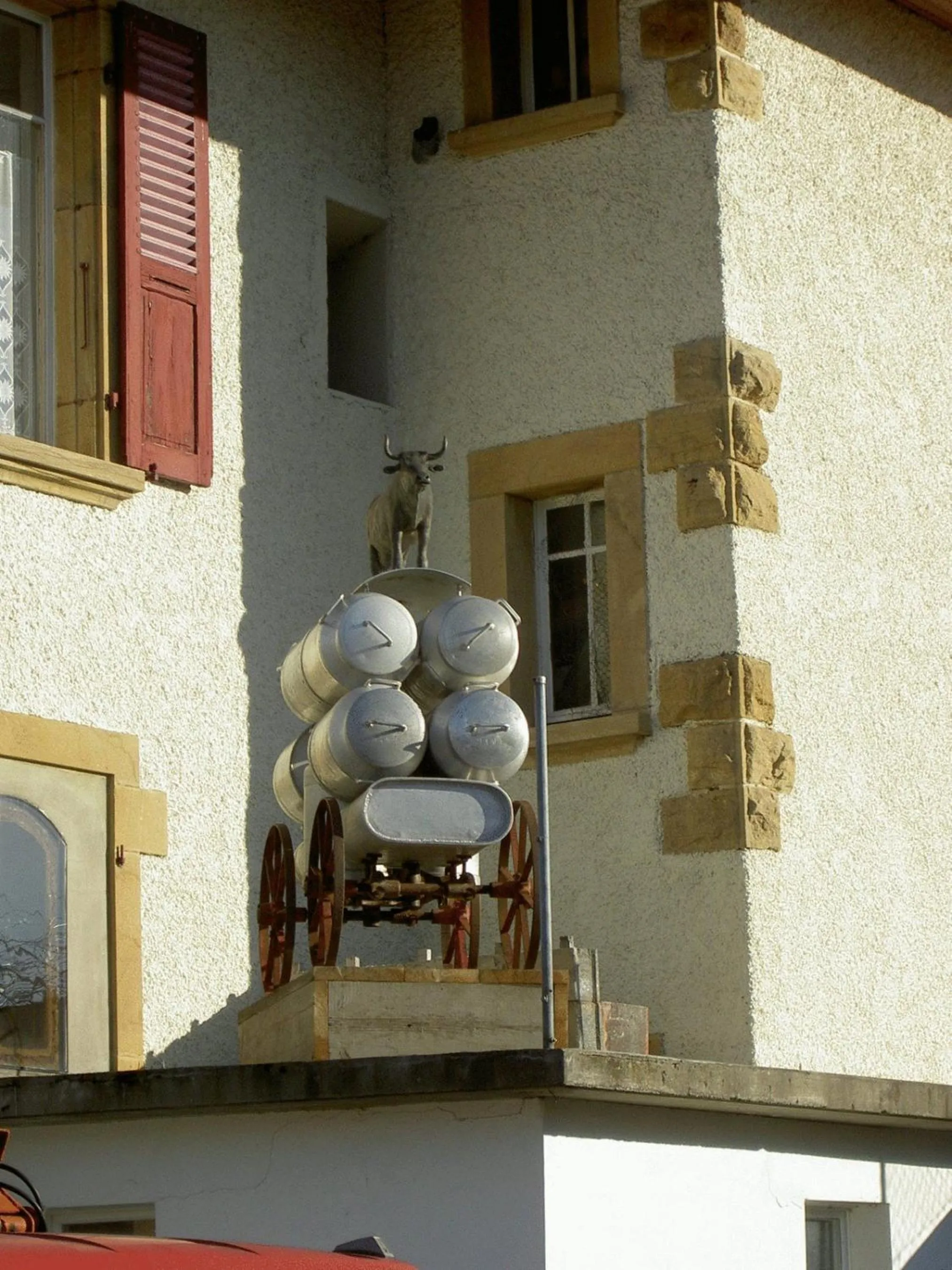 Off site in Hotel de la Gare