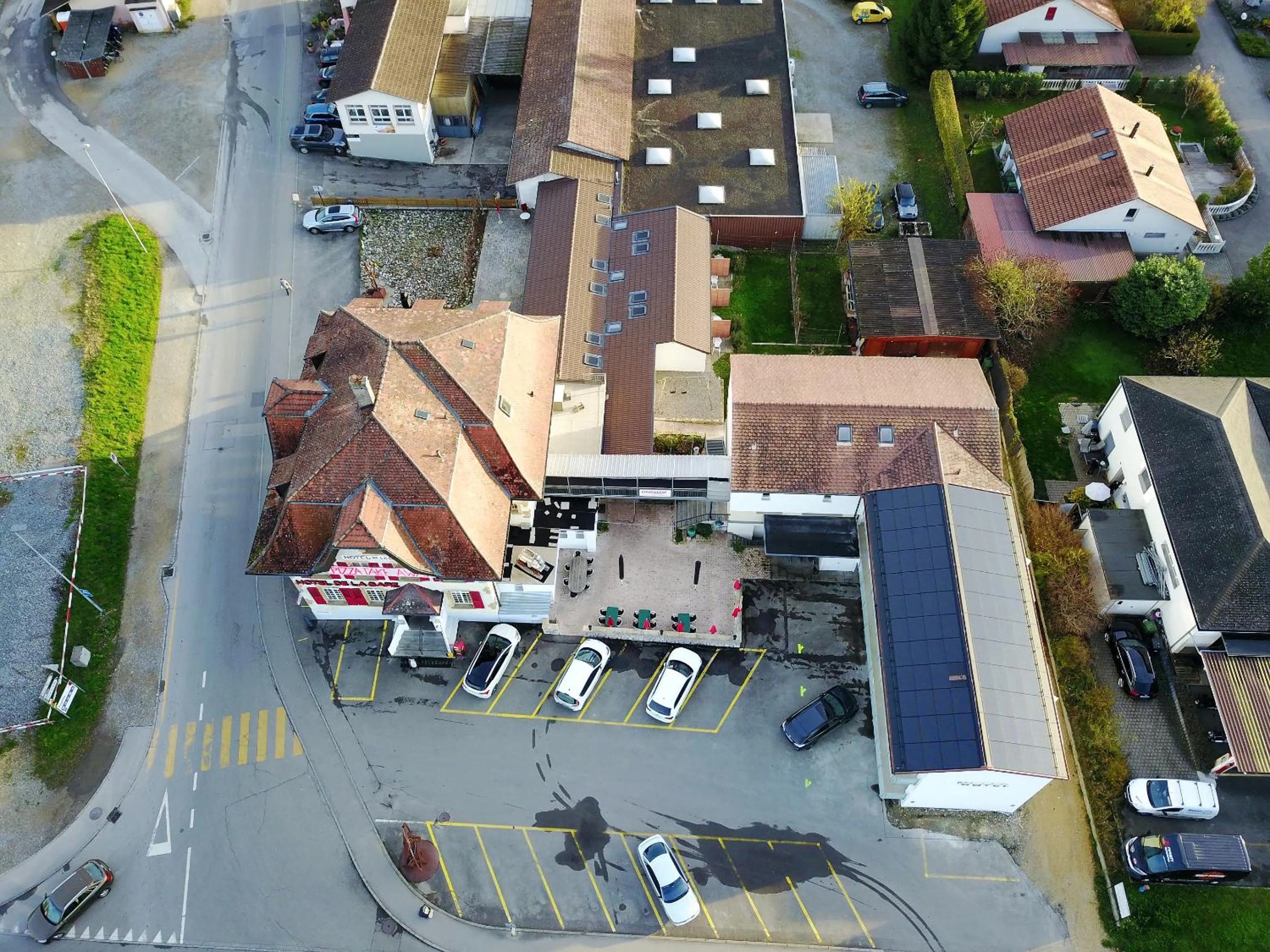 Natural landscape in Hotel de la Gare