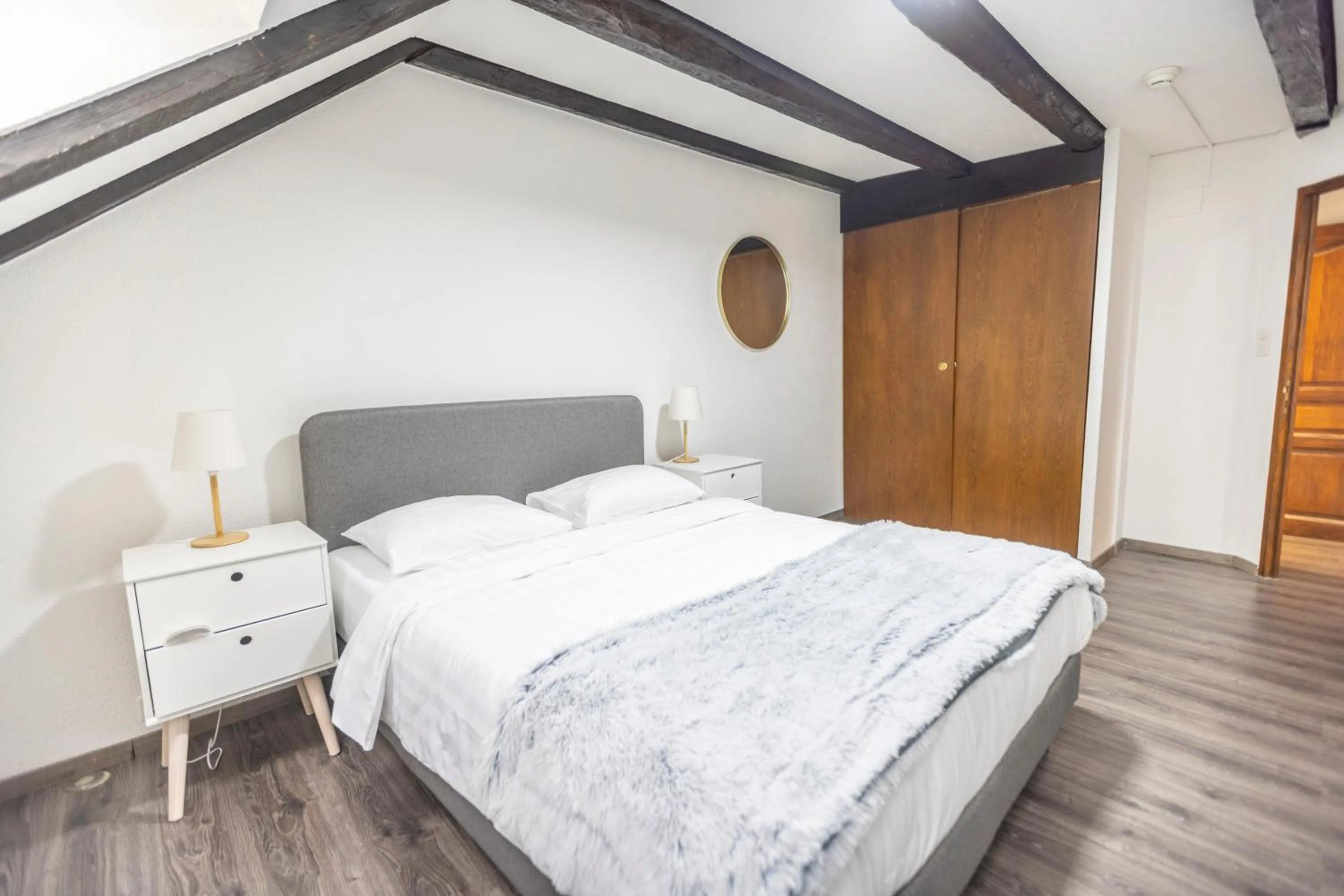 Bed in Hotel de France