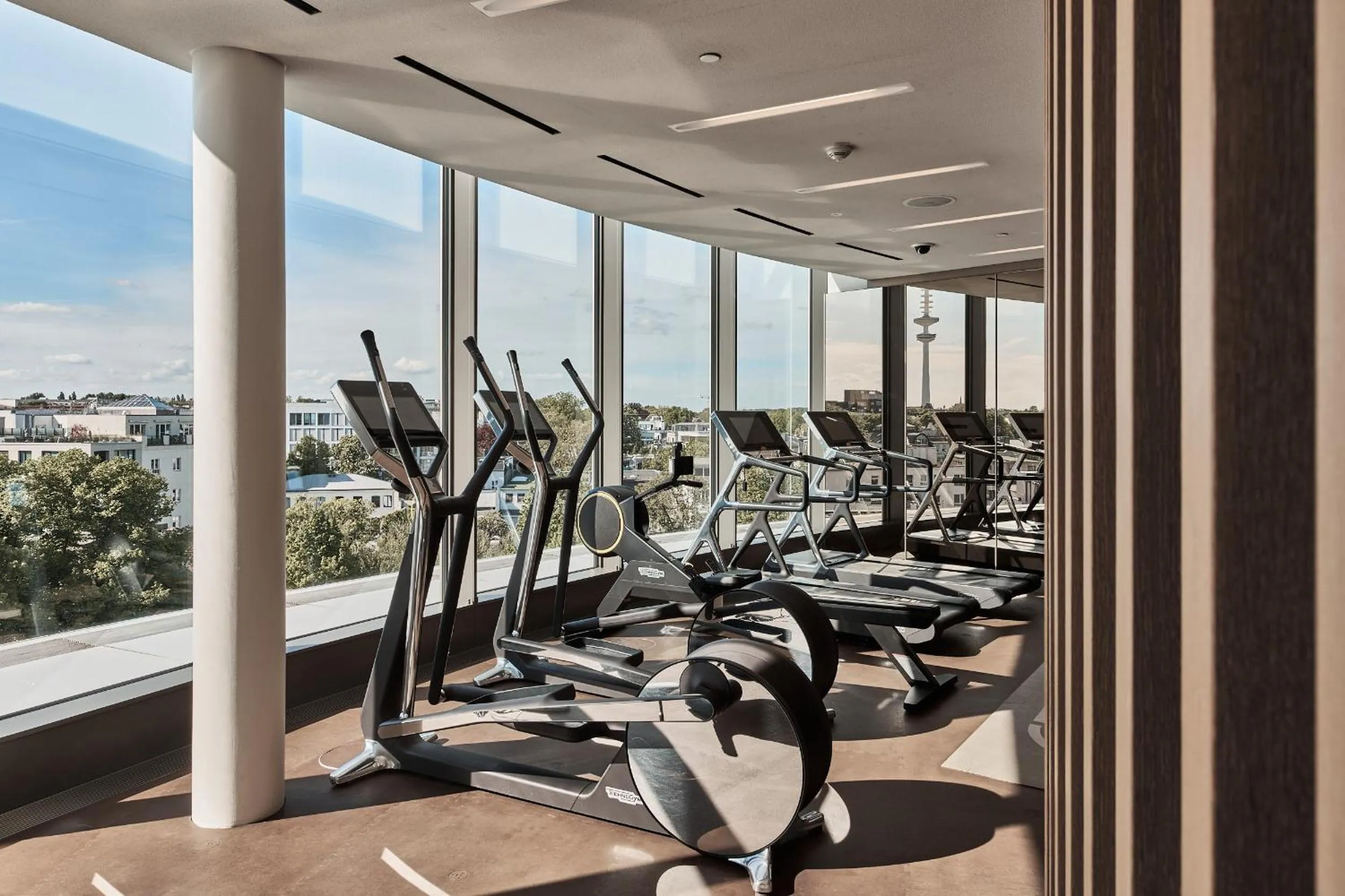 Fitness centre/facilities in The Fontenay Hamburg