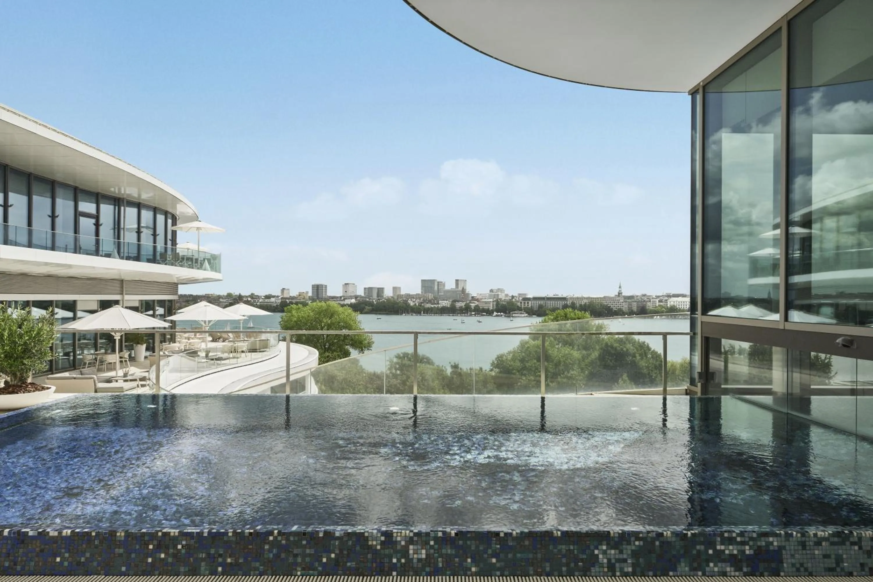 Spa and wellness centre/facilities in The Fontenay Hamburg