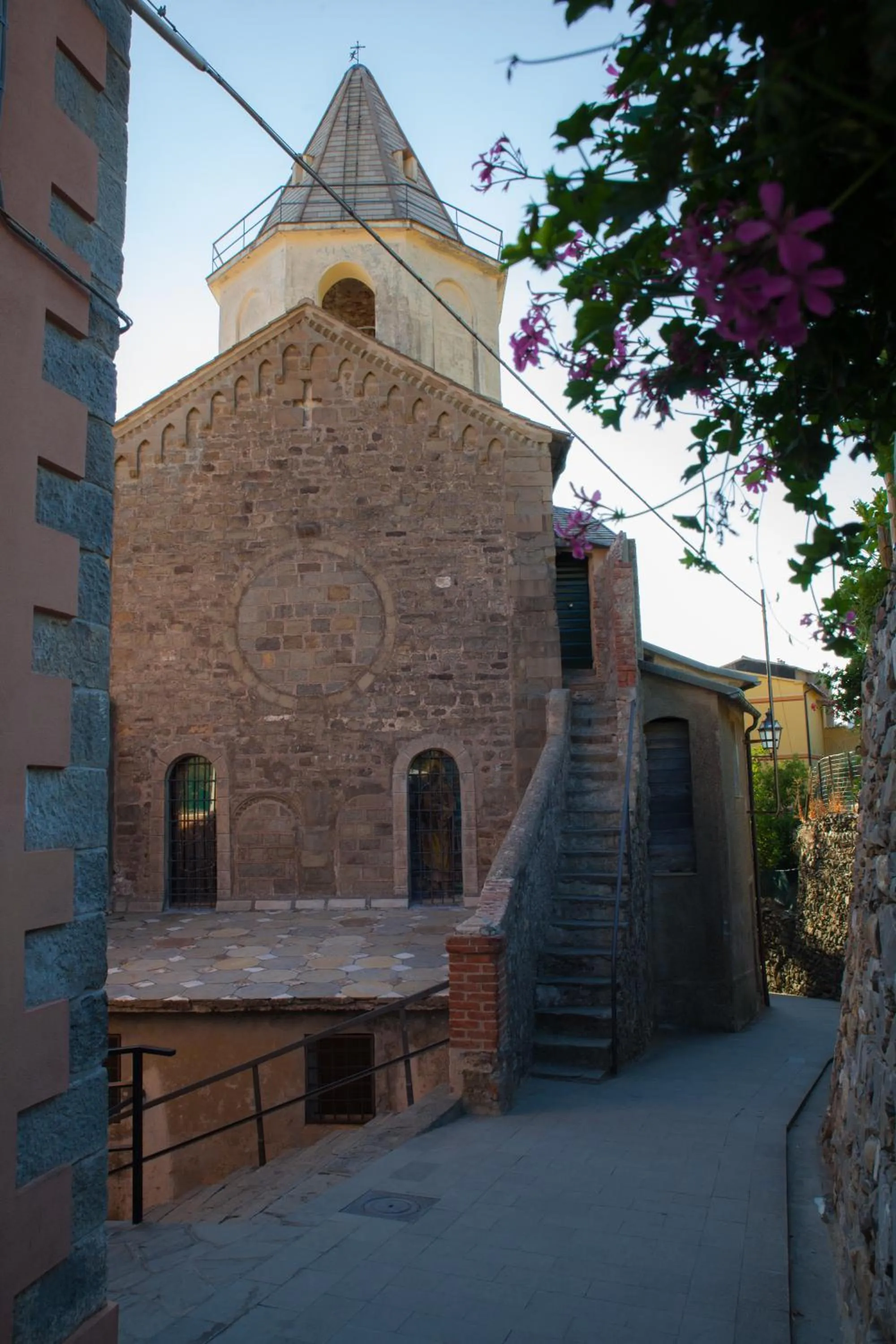 Landmark view in Madüneta 5 Terre