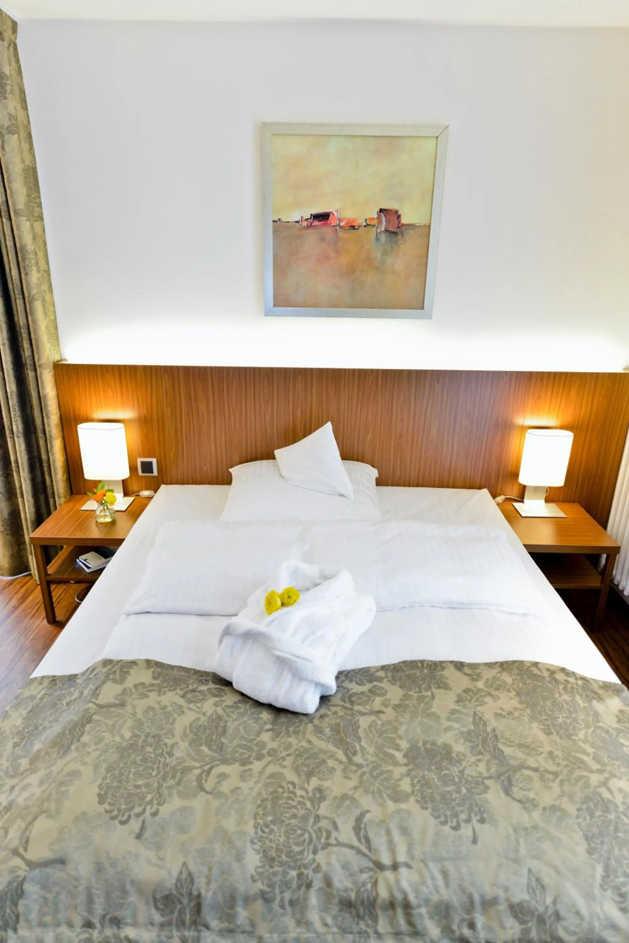 Photo of the whole room, Bed in Hotel Klostergarten