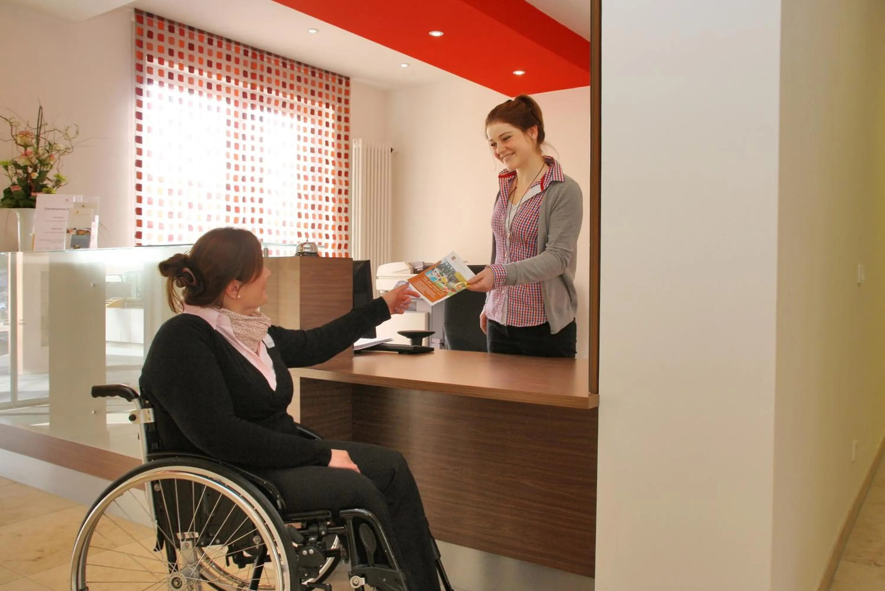 Lobby or reception in Hotel Klostergarten