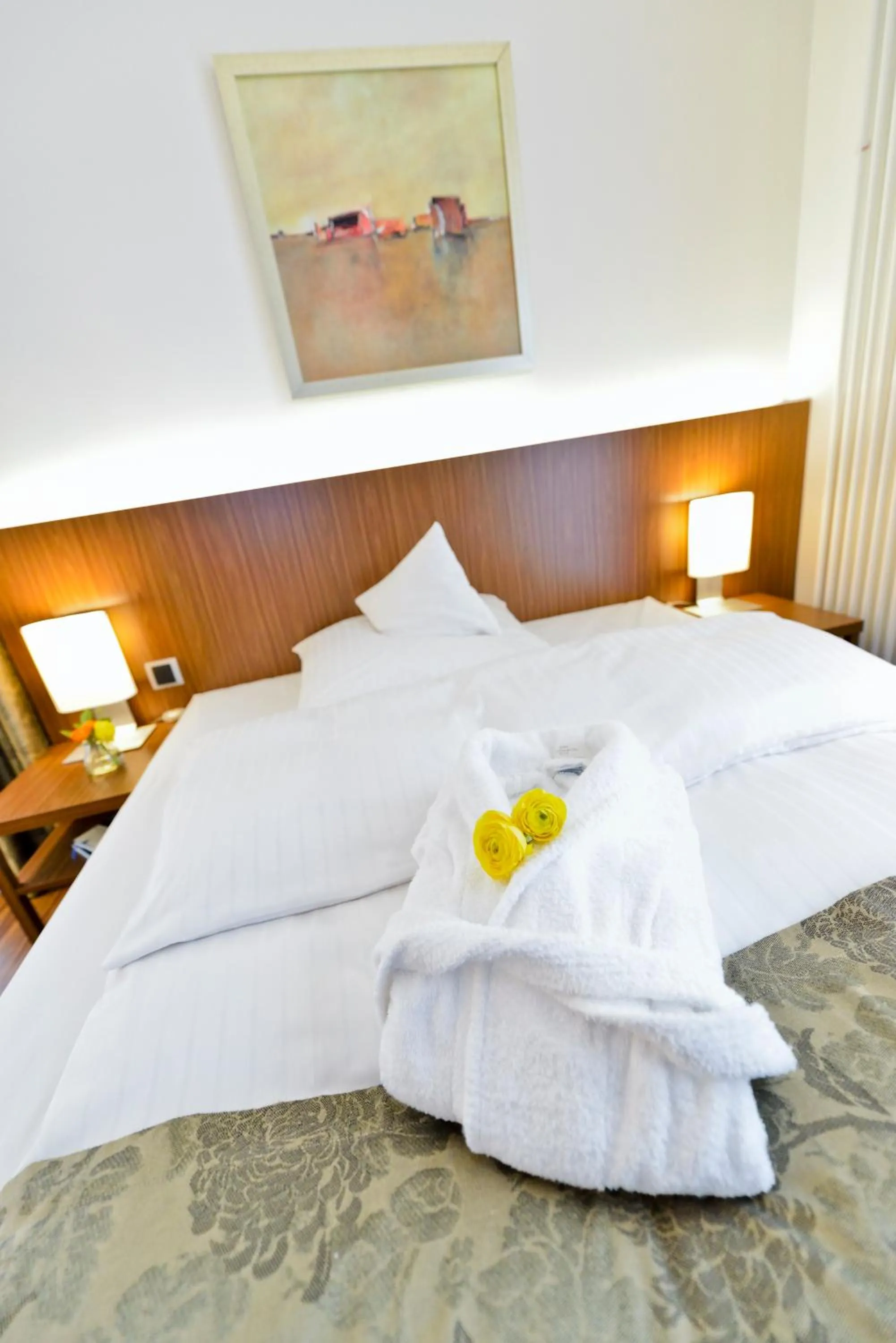 Photo of the whole room, Bed in Hotel Klostergarten