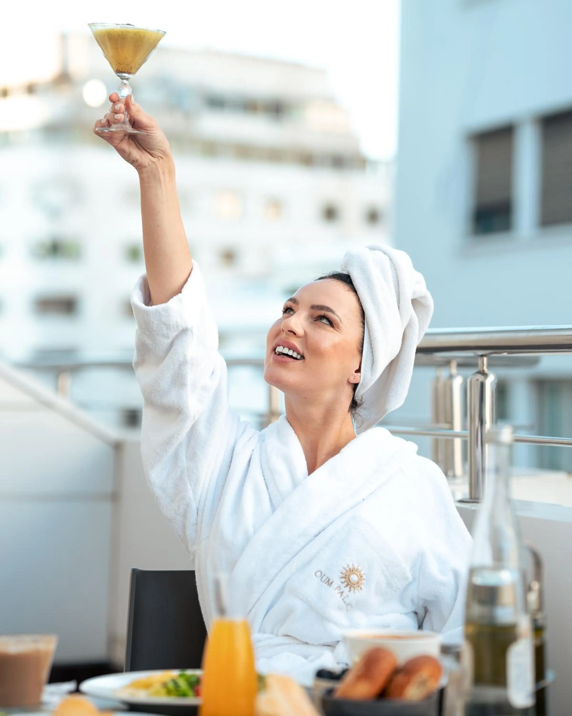 Balcony/Terrace in Oum Palace Hotel & Spa