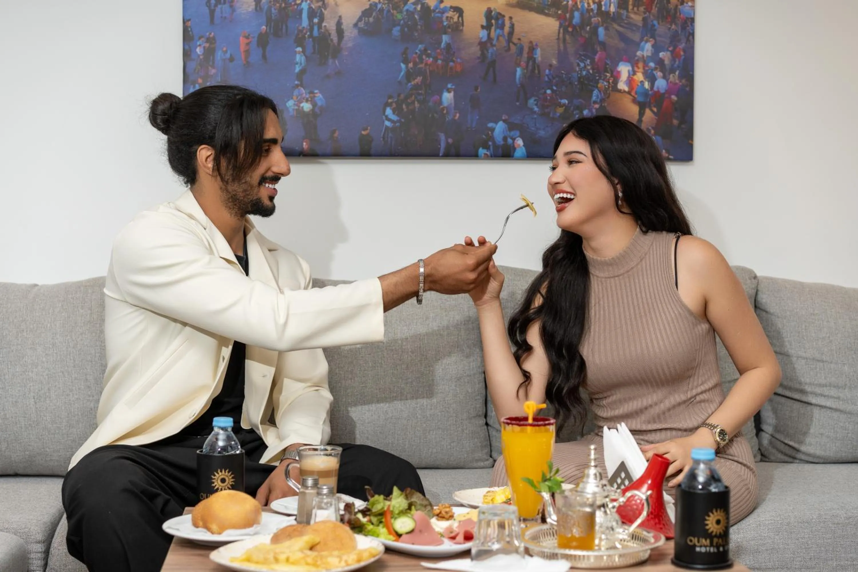 Breakfast in Oum Palace Hotel & Spa