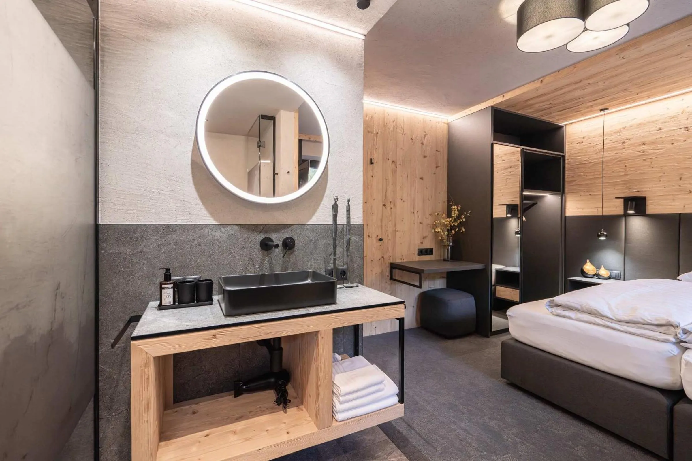 Bathroom, Bed in Apart Reinstadler