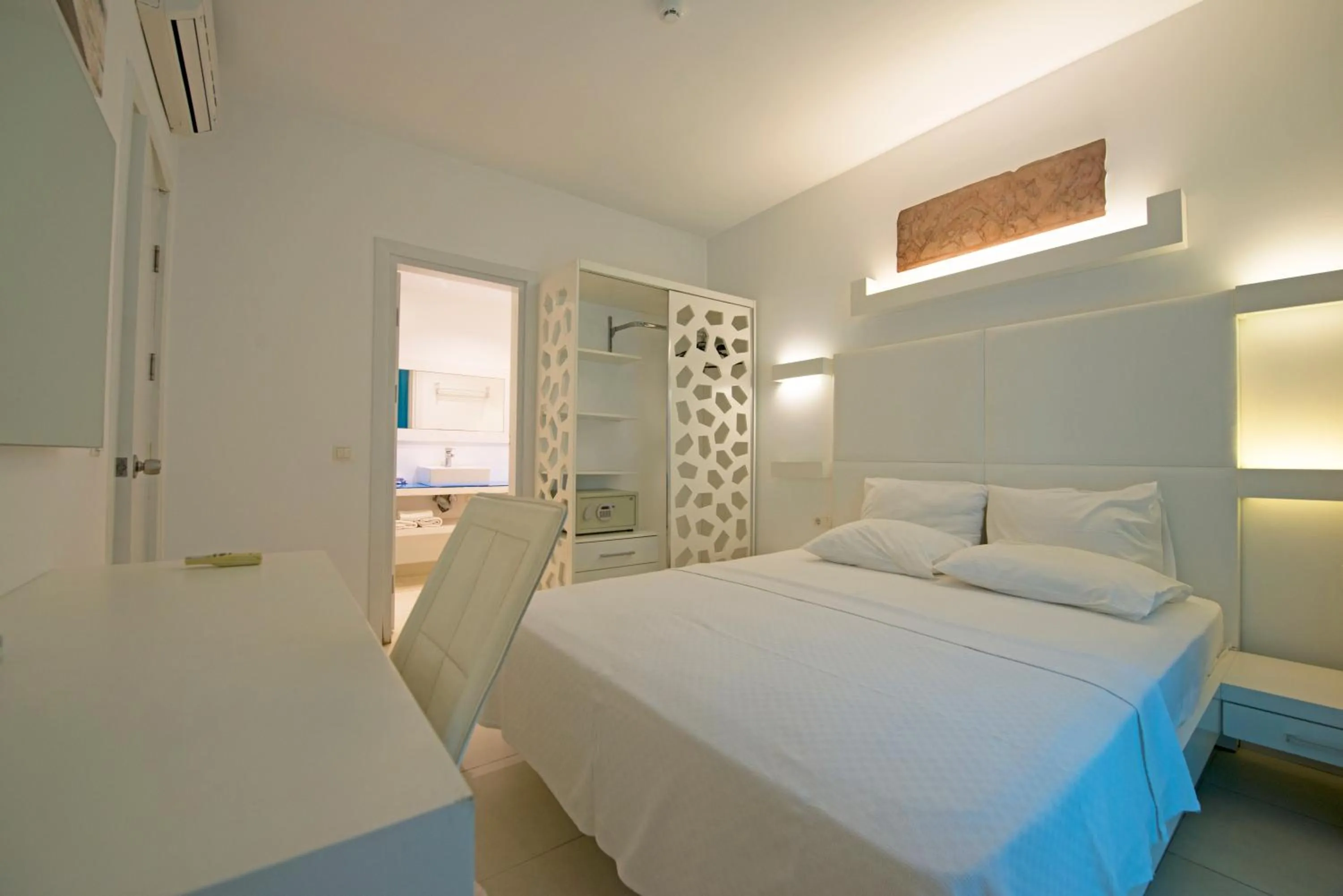 Bed in Costa Luvi Hotel Bodrum - All Inclusive