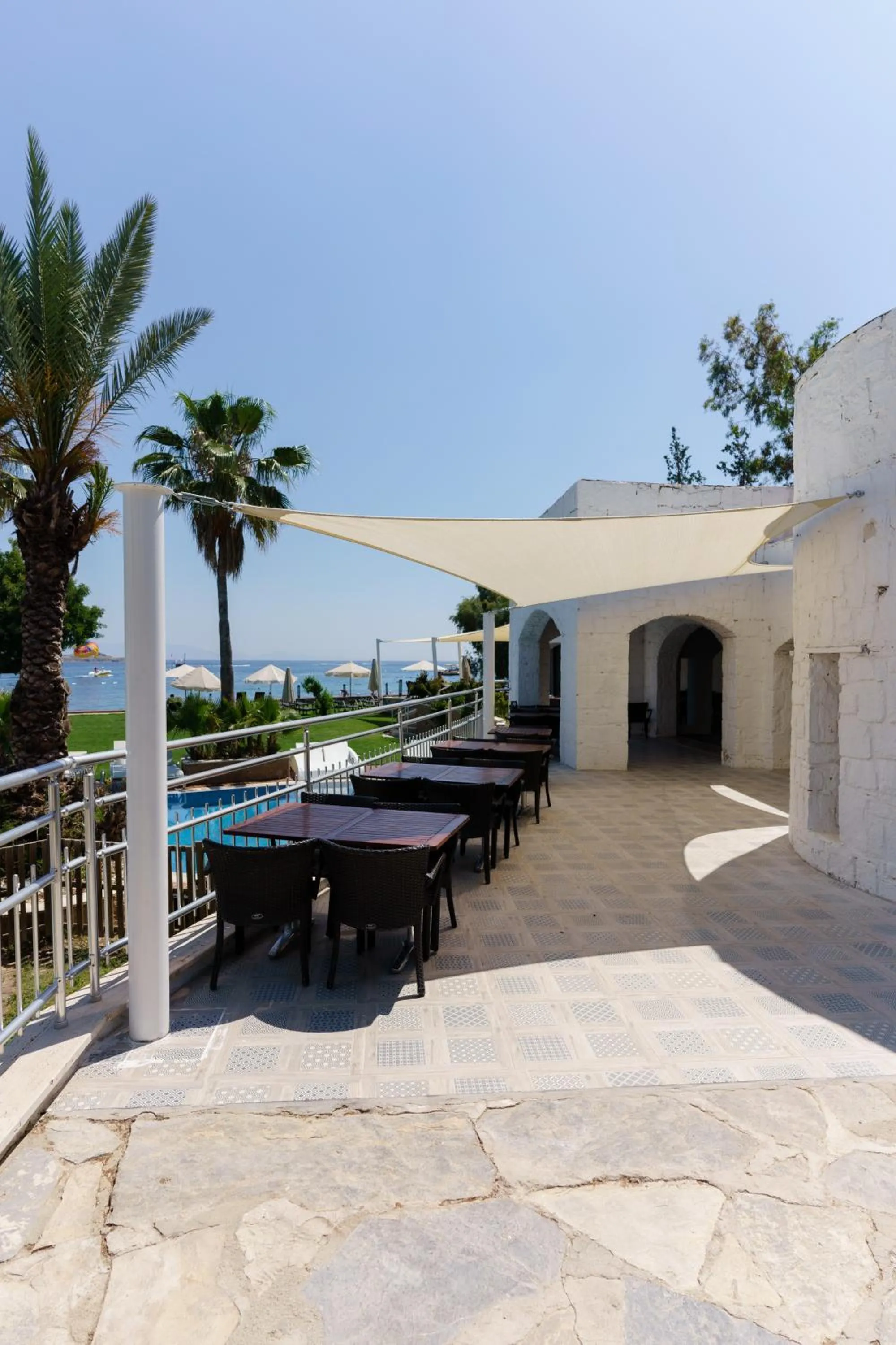 Patio in Costa Luvi Hotel Bodrum - All Inclusive