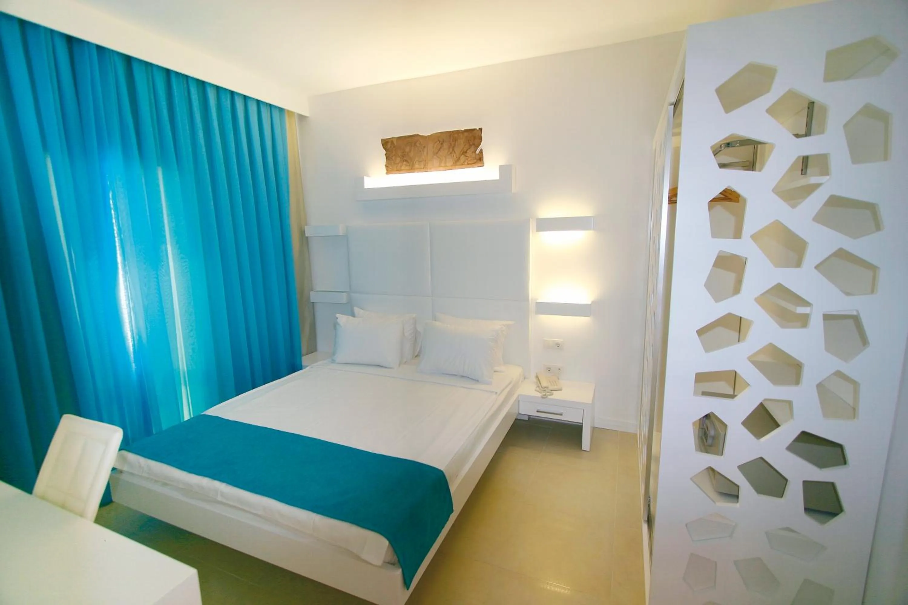 Bed in Costa Luvi Hotel Bodrum - All Inclusive