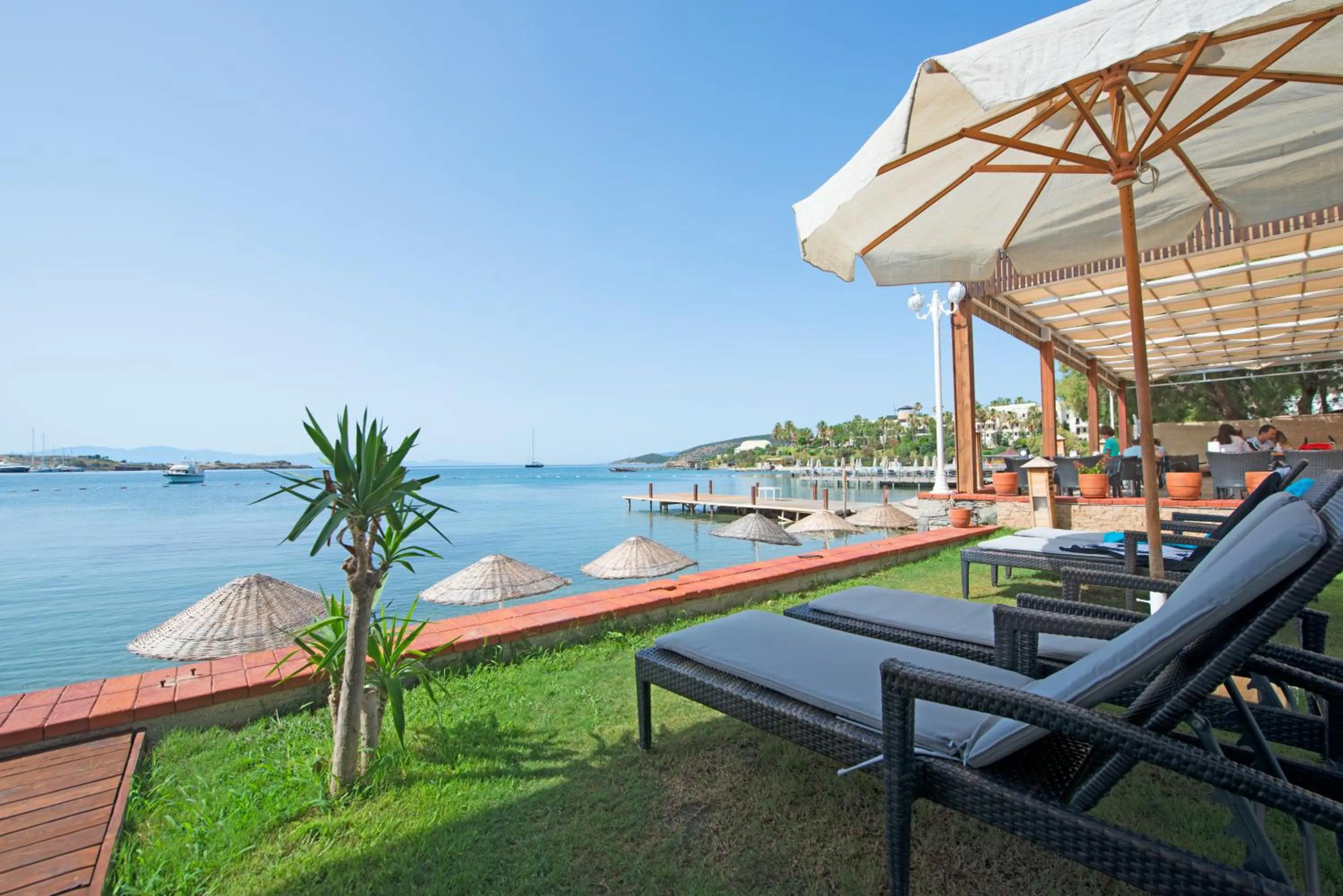 Sea view in Costa Luvi Hotel Bodrum - All Inclusive