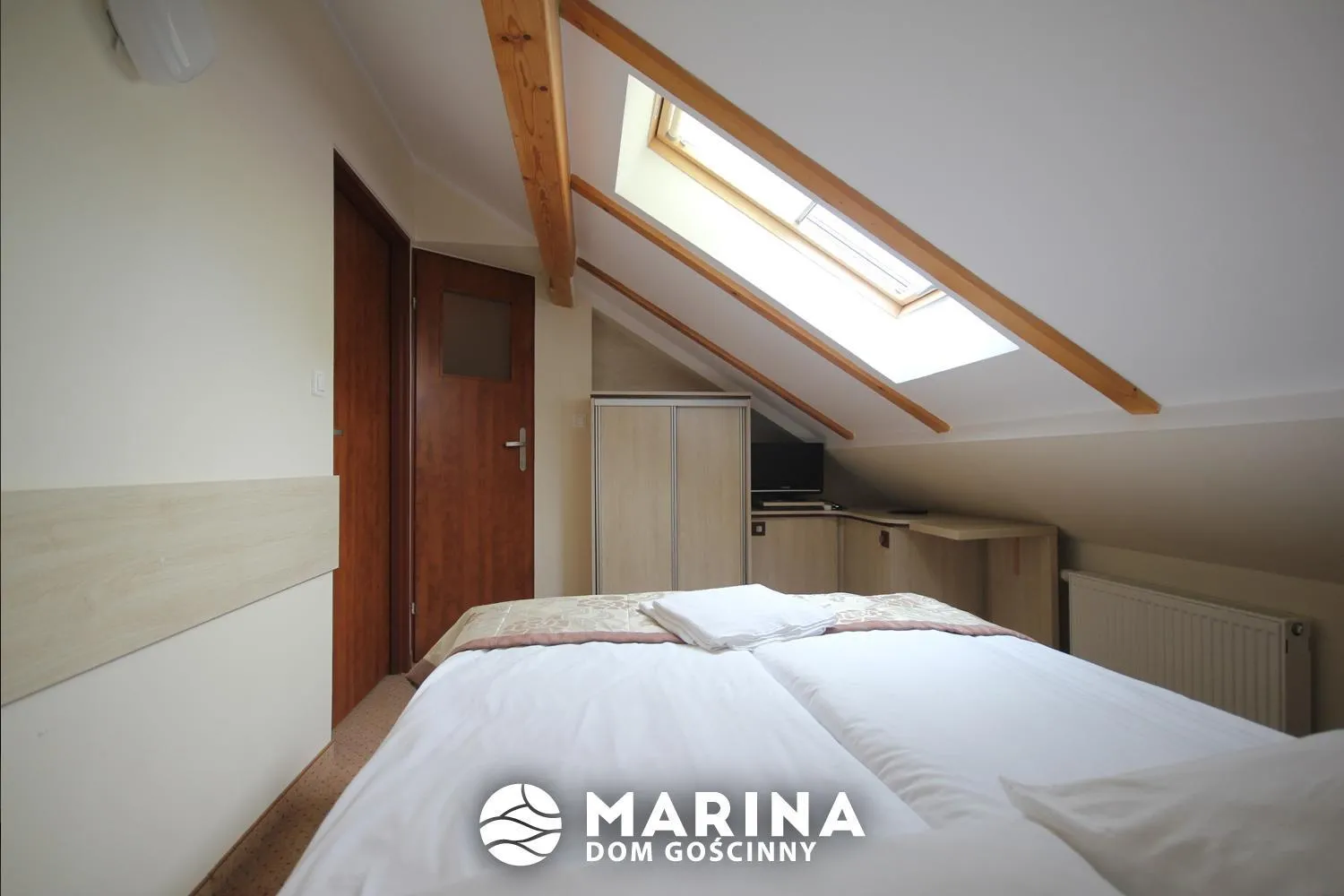 Bed in Dom Gościnny Marina