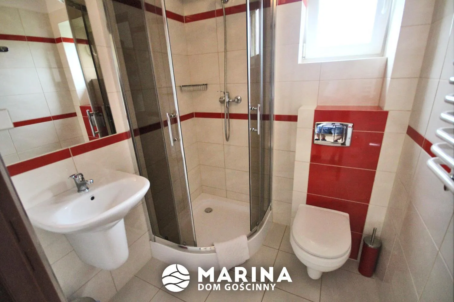 Bathroom in Dom Gościnny Marina