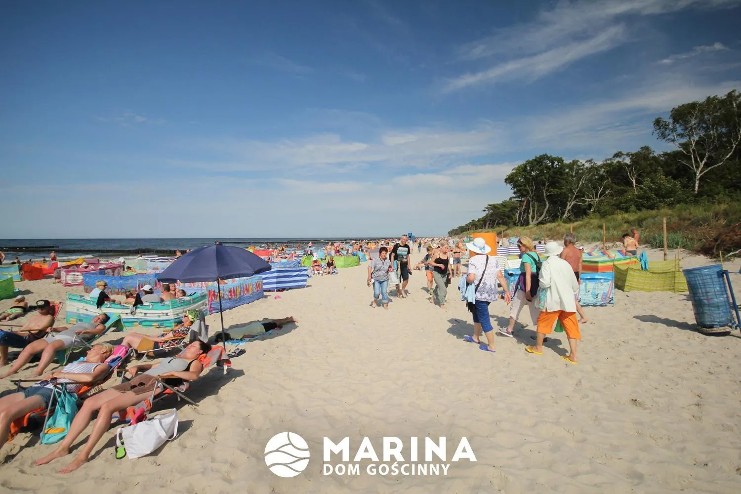 Beach in Dom Gościnny Marina