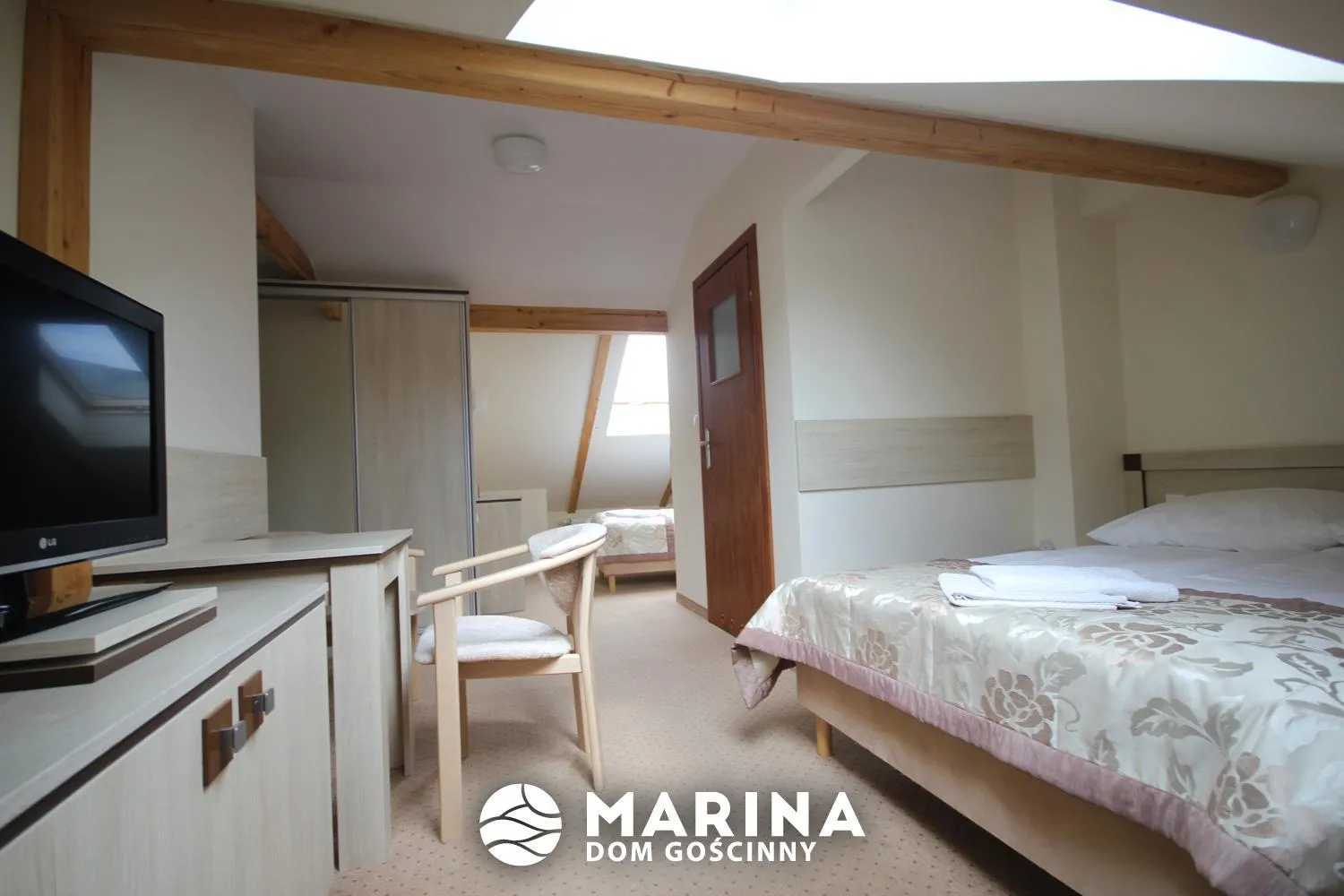 Bed in Dom Gościnny Marina