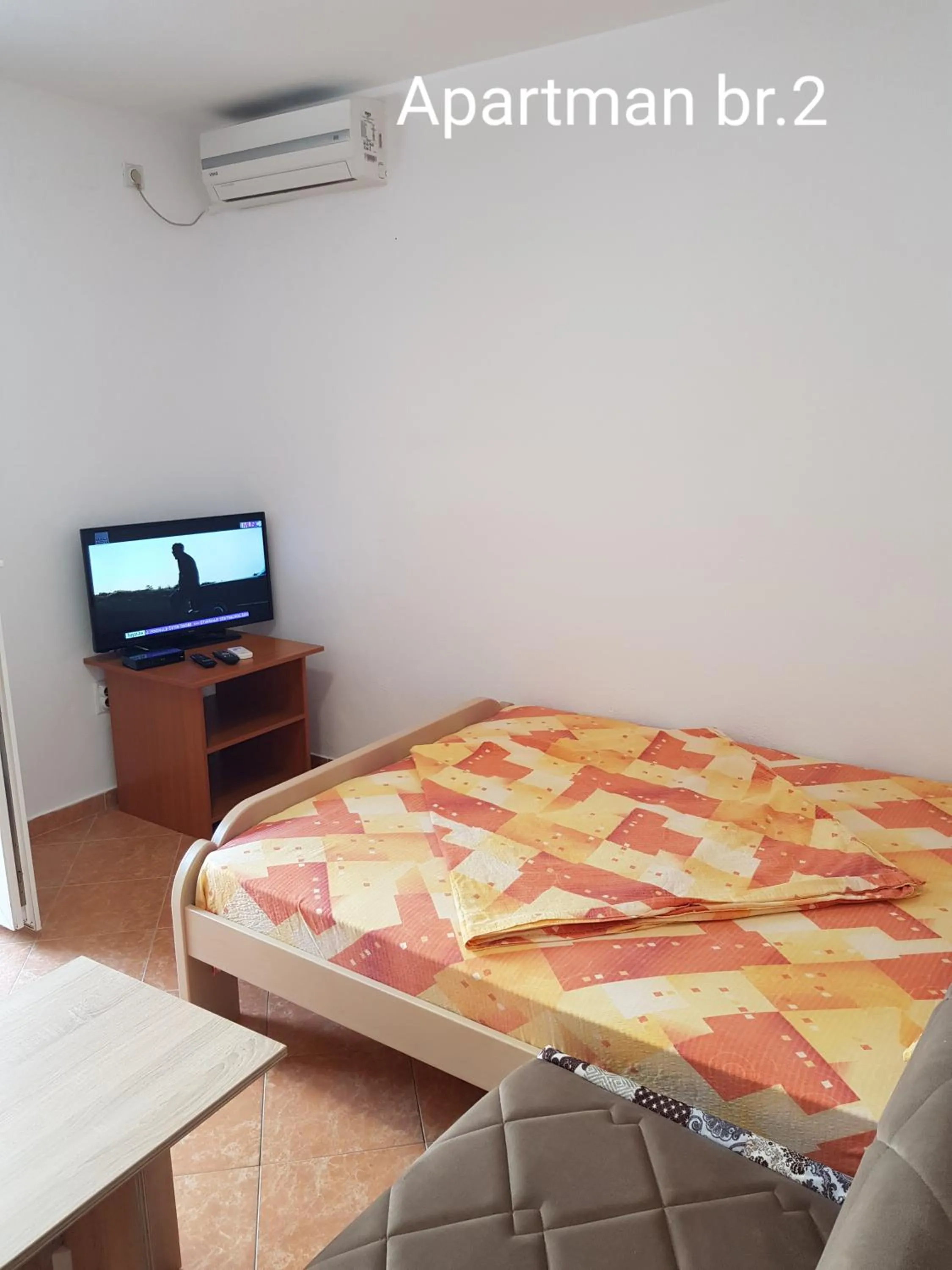 Bed in Apartmani Nikmil Bar- Šusanj