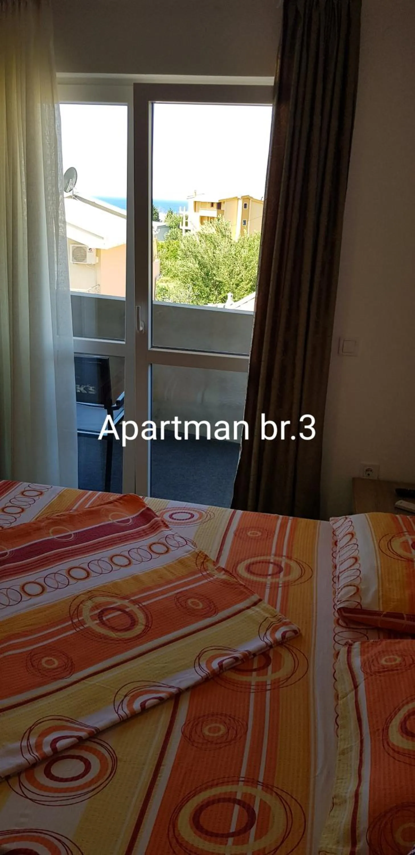 Bed in Apartmani Nikmil Bar- Šusanj