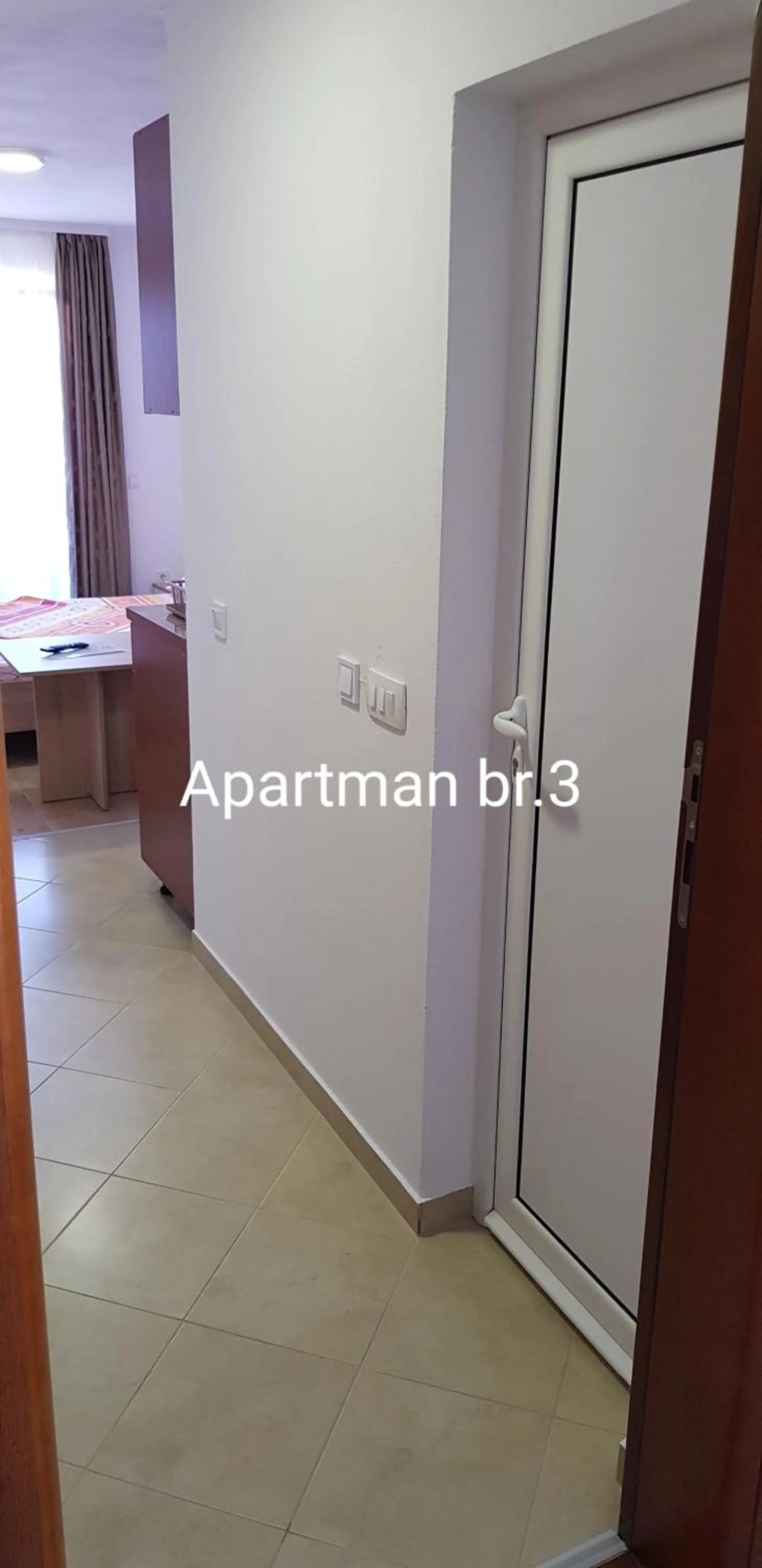 Bed in Apartmani Nikmil Bar- Šusanj
