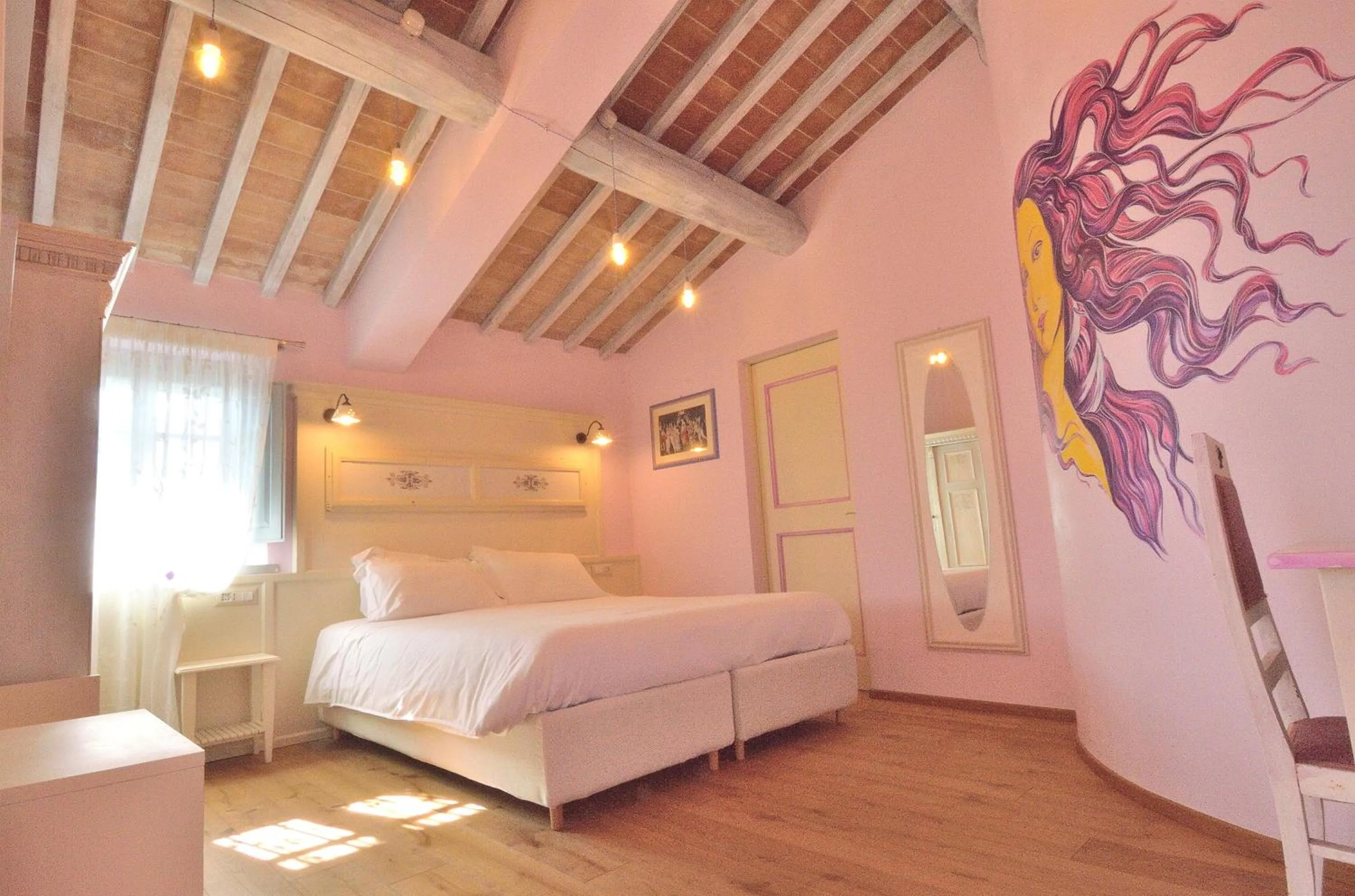 Bedroom, Bed in Podere Benintendi