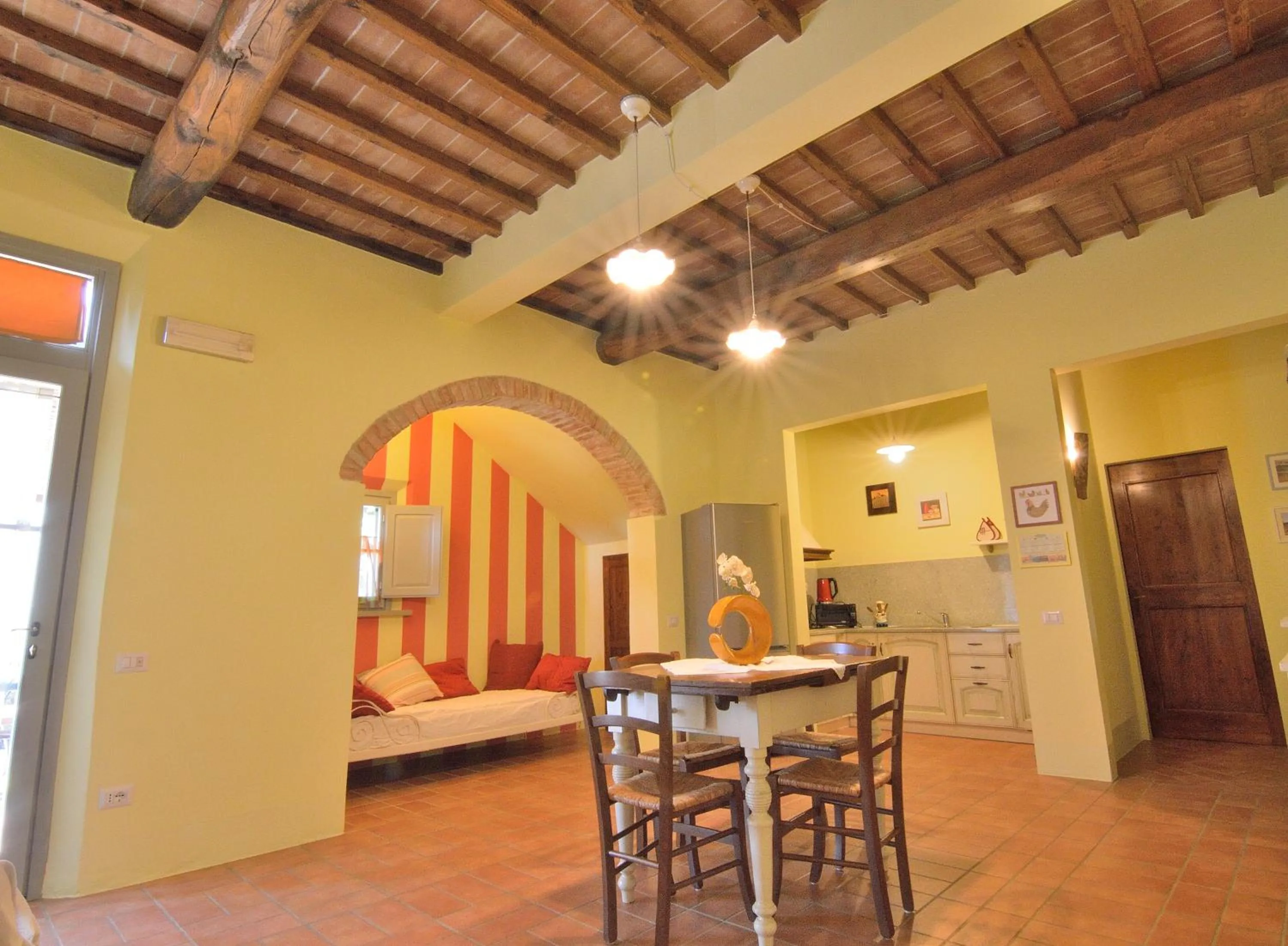 Living room in Podere Benintendi