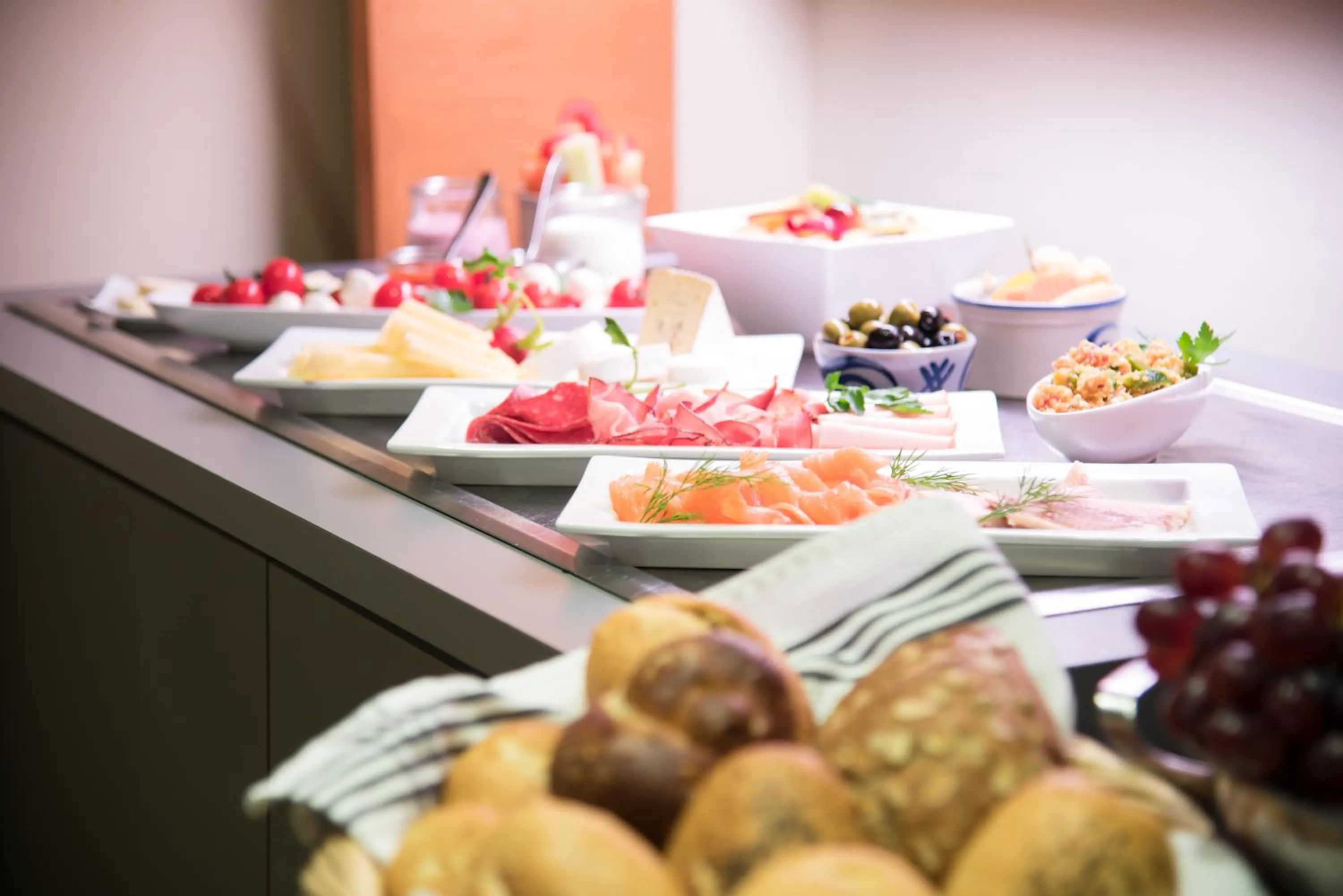 Breakfast in Altstadthotel Grauer Wolf