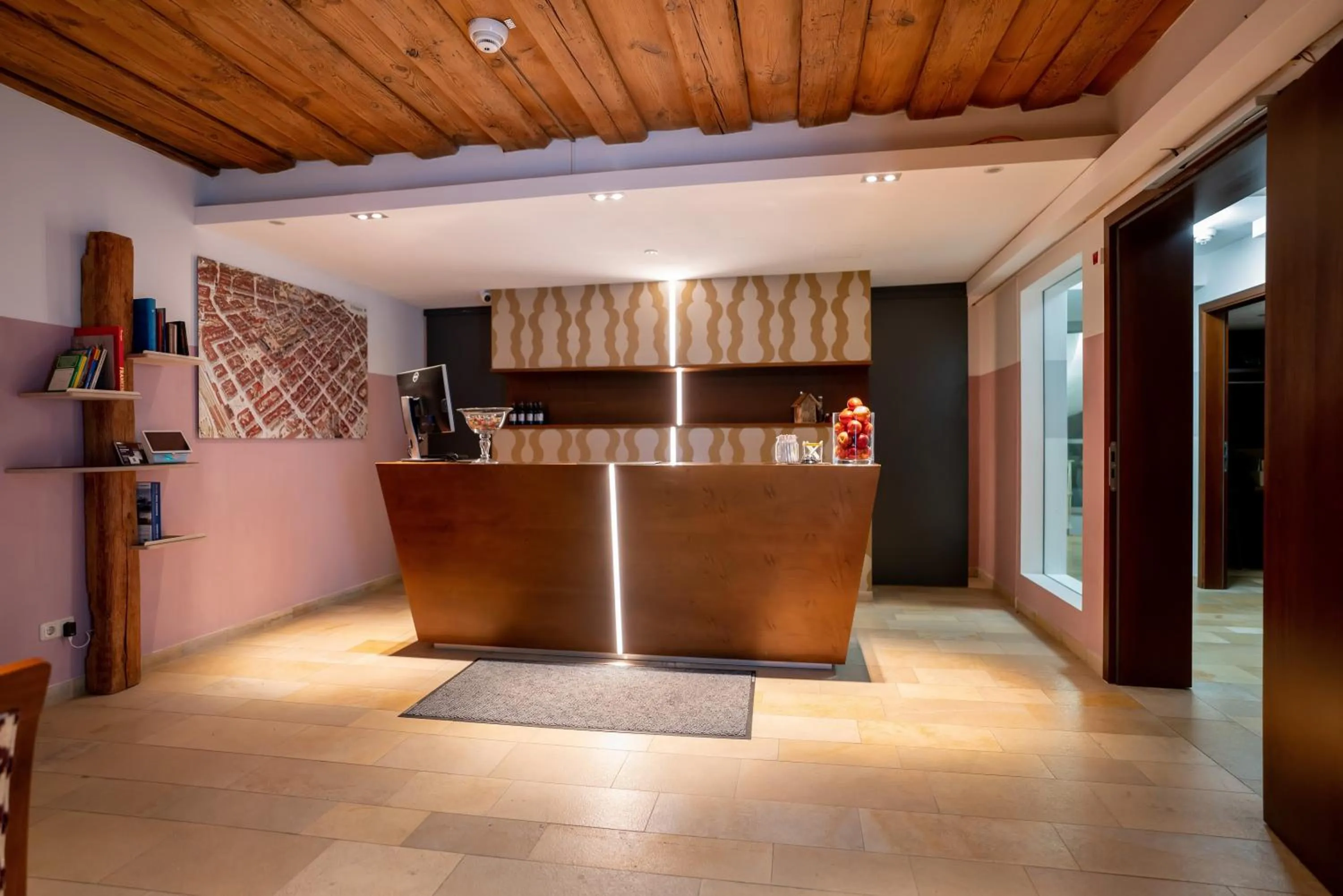 Lobby or reception in Altstadthotel Grauer Wolf