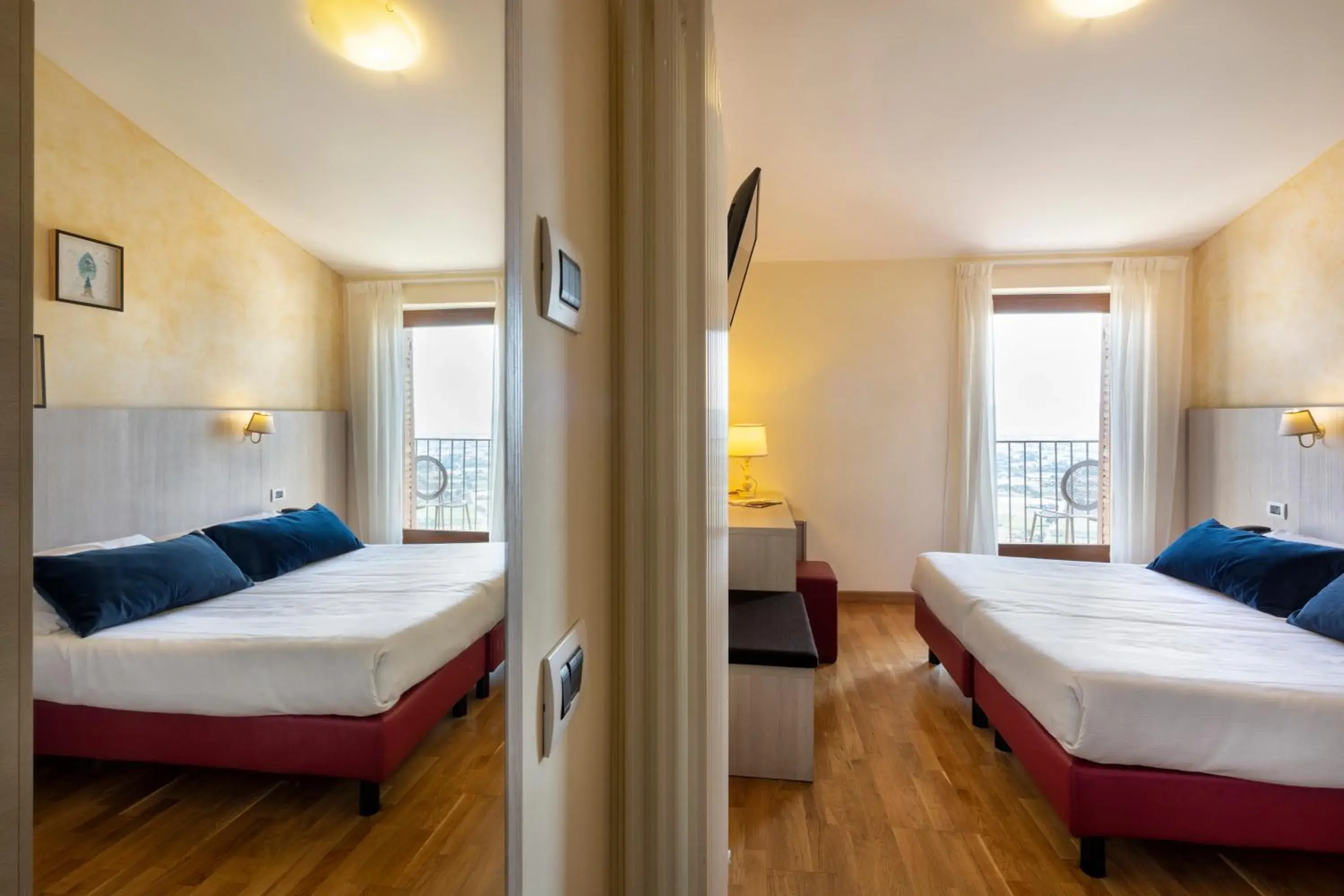 Superior Family Room in Hotel Posta Panoramic Assisi Superior Family Room in Hotel Posta Panoramic Assisi