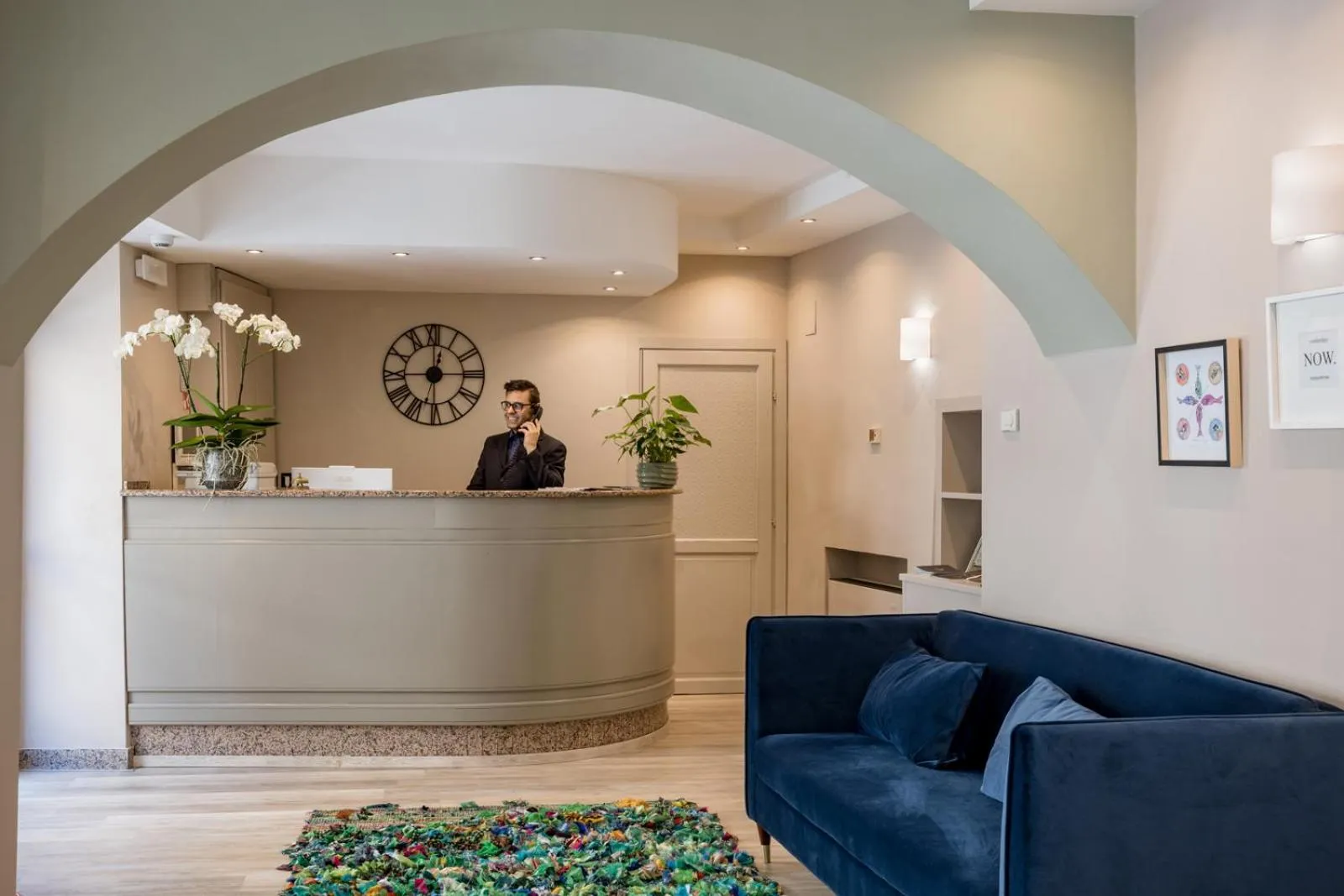 Lobby or reception in Hotel Posta Panoramic Assisi
