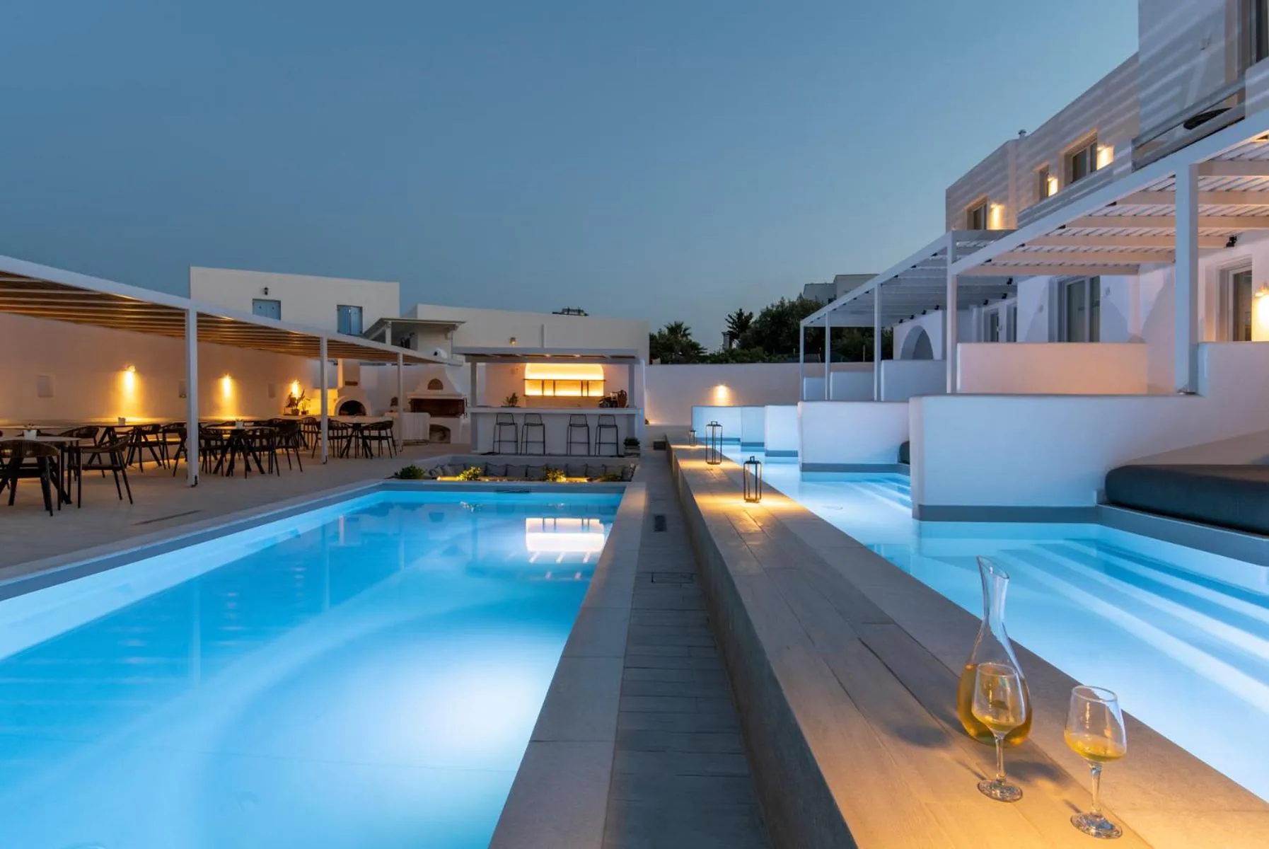 Swimming pool in Quartano Suites by Heliessa, Adults Only