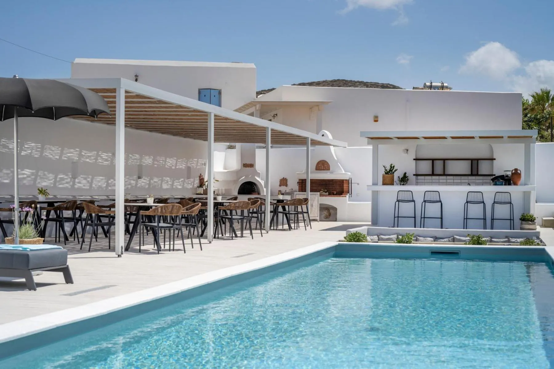 Swimming pool in Quartano Suites by Heliessa, Adults Only