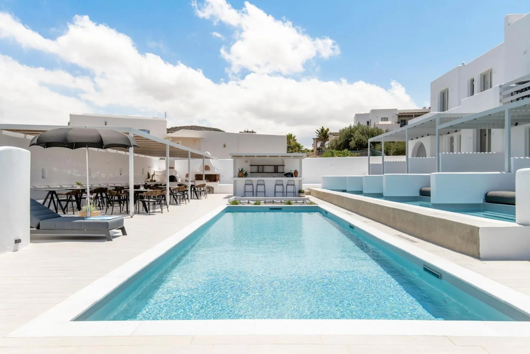 Swimming pool in Quartano Suites by Heliessa, Adults Only