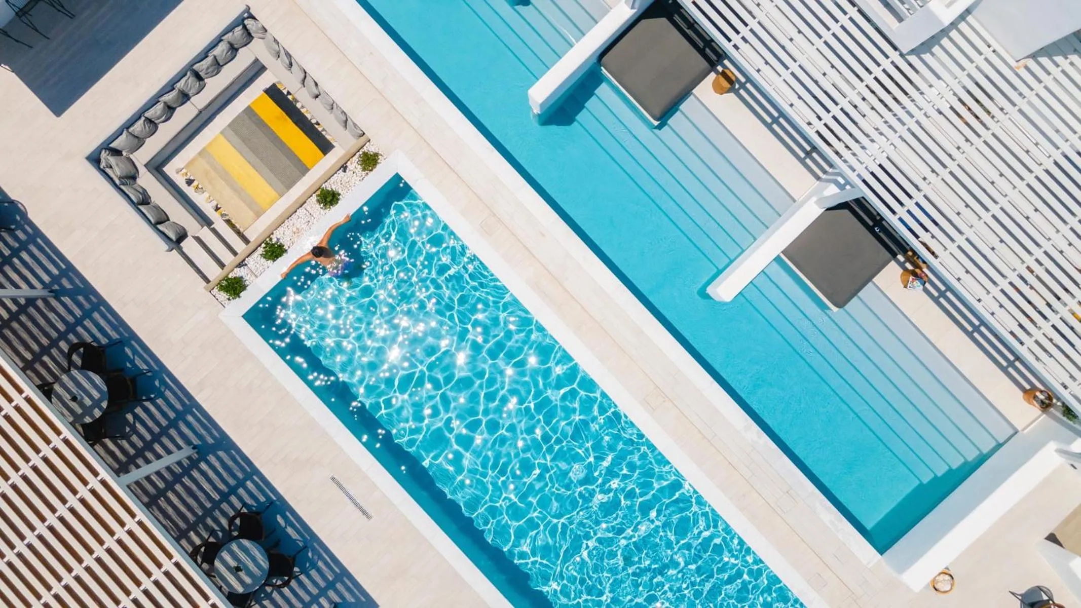 Swimming pool in Quartano Suites by Heliessa, Adults Only