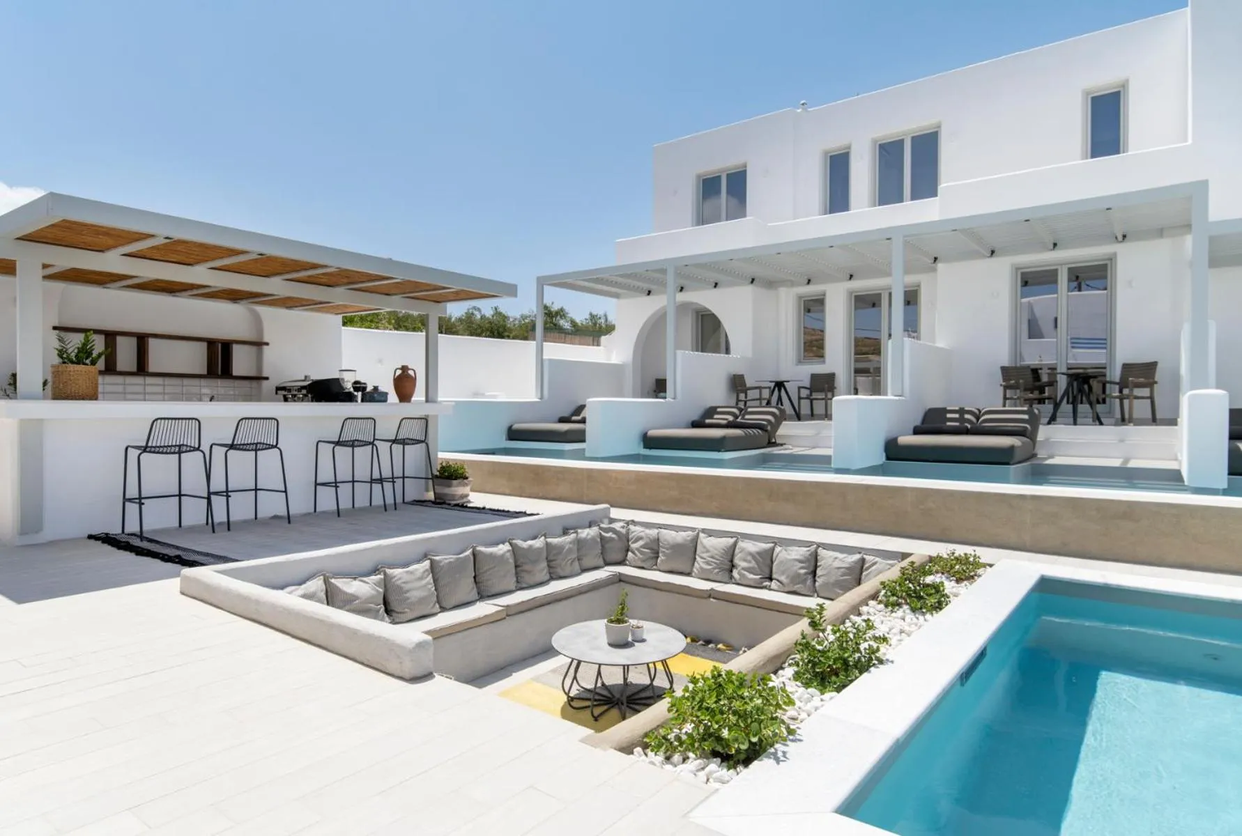 Swimming pool in Quartano Suites by Heliessa, Adults Only