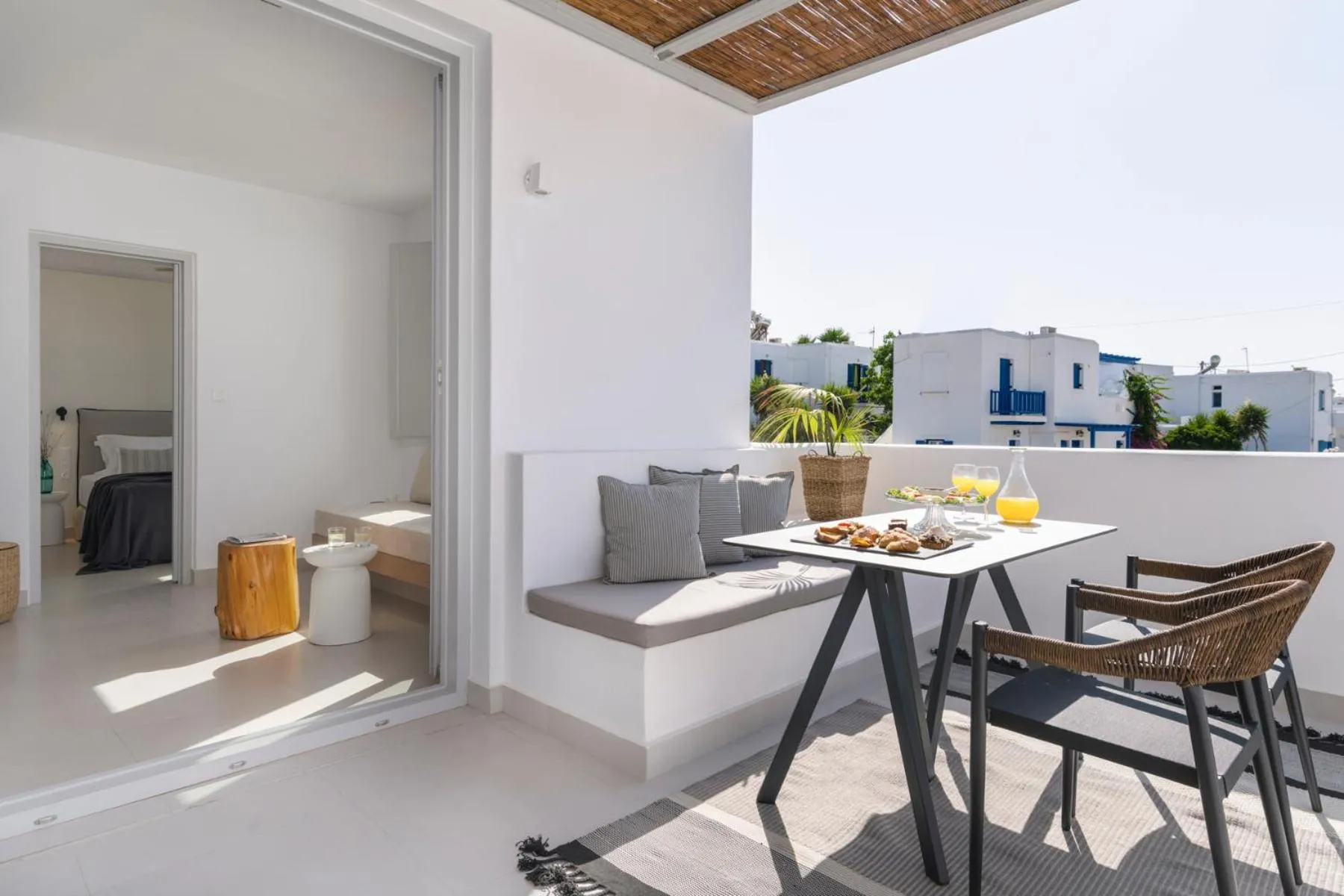 Balcony/Terrace in Quartano Suites by Heliessa, Adults Only