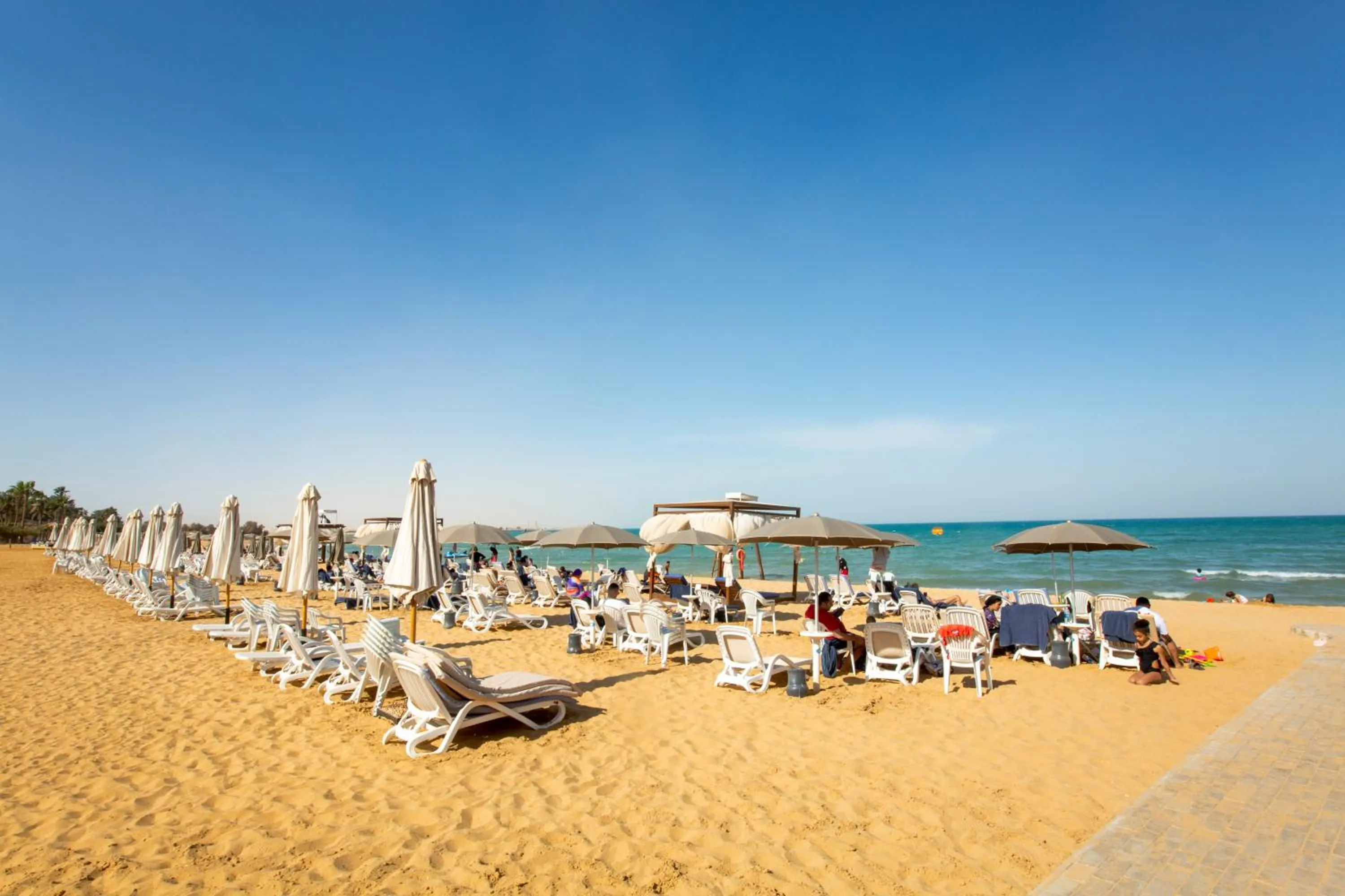 Beach in Stella Sea Club Hotel