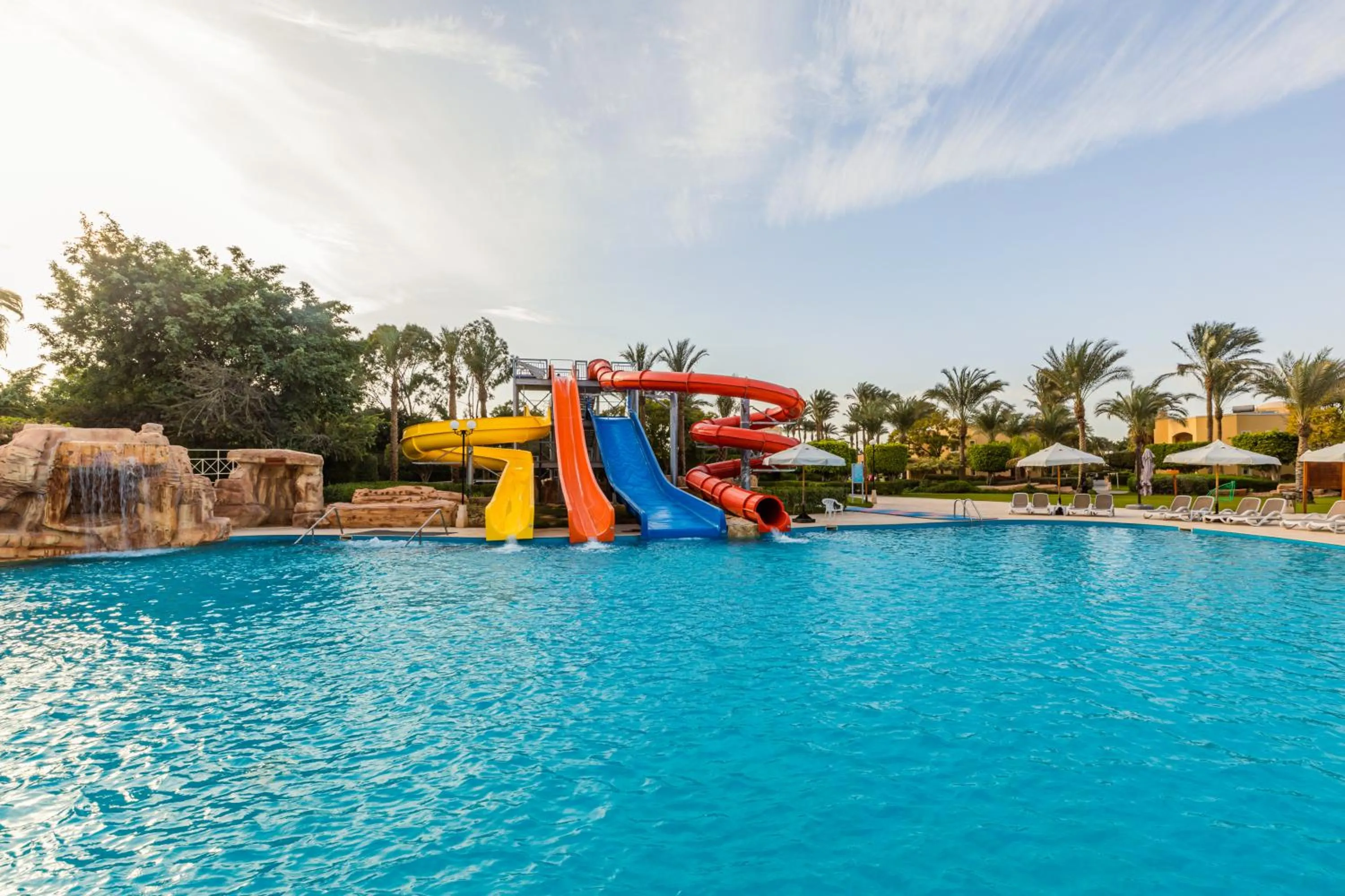 Aqua park in Stella Sea Club Hotel