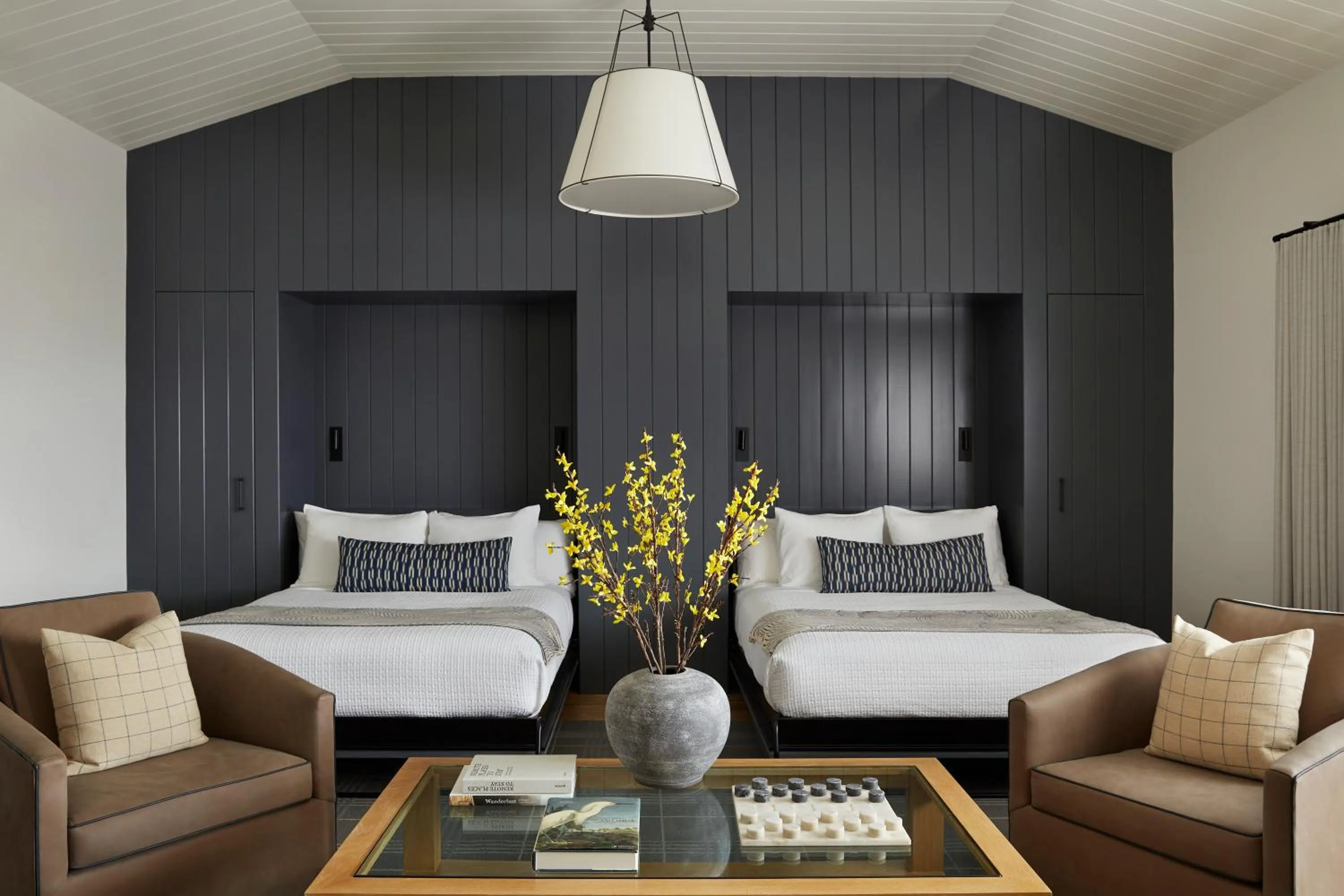 Bed in The Lodge at Bodega Bay