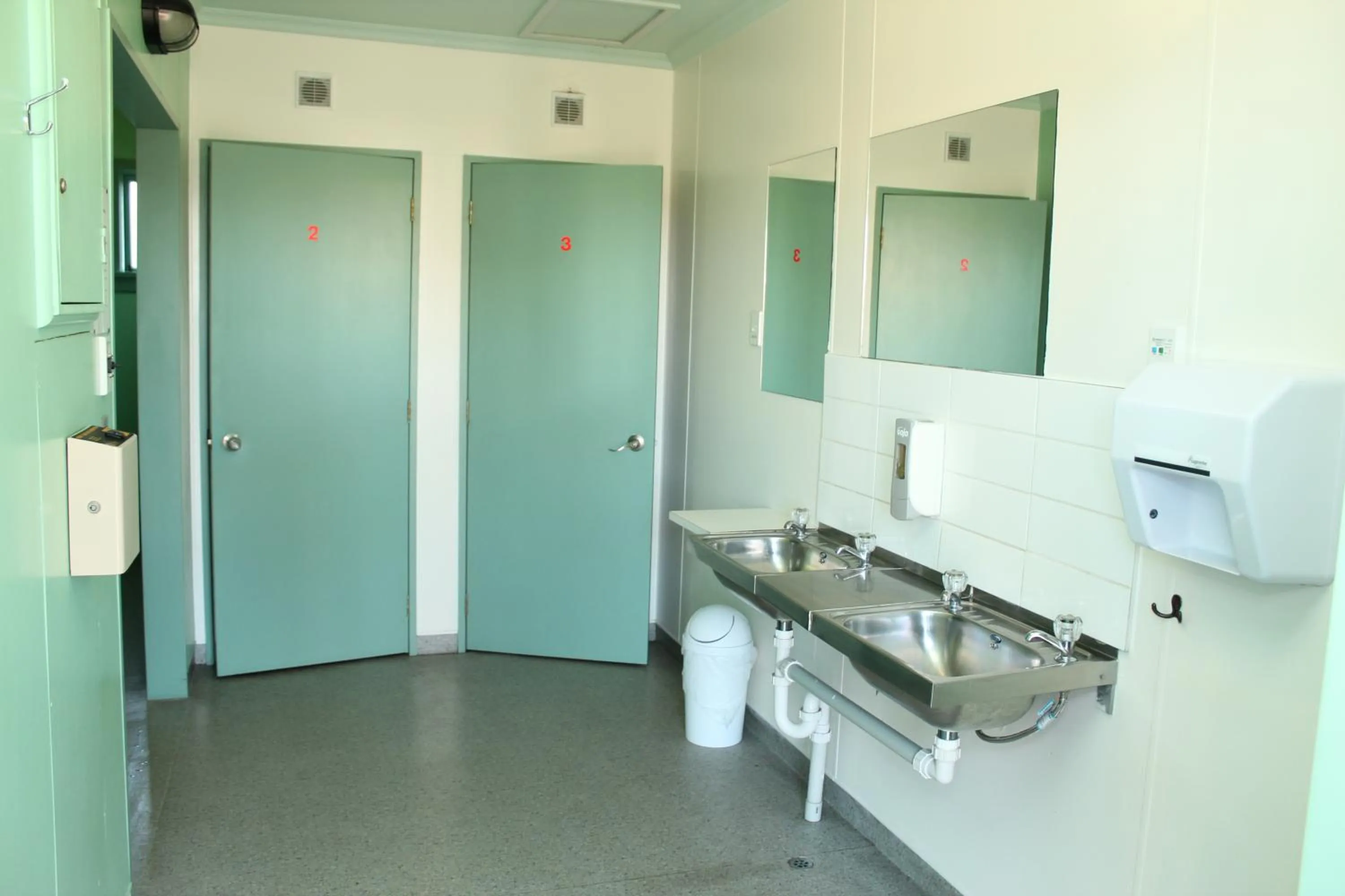 Toilet in Central City Camping Park