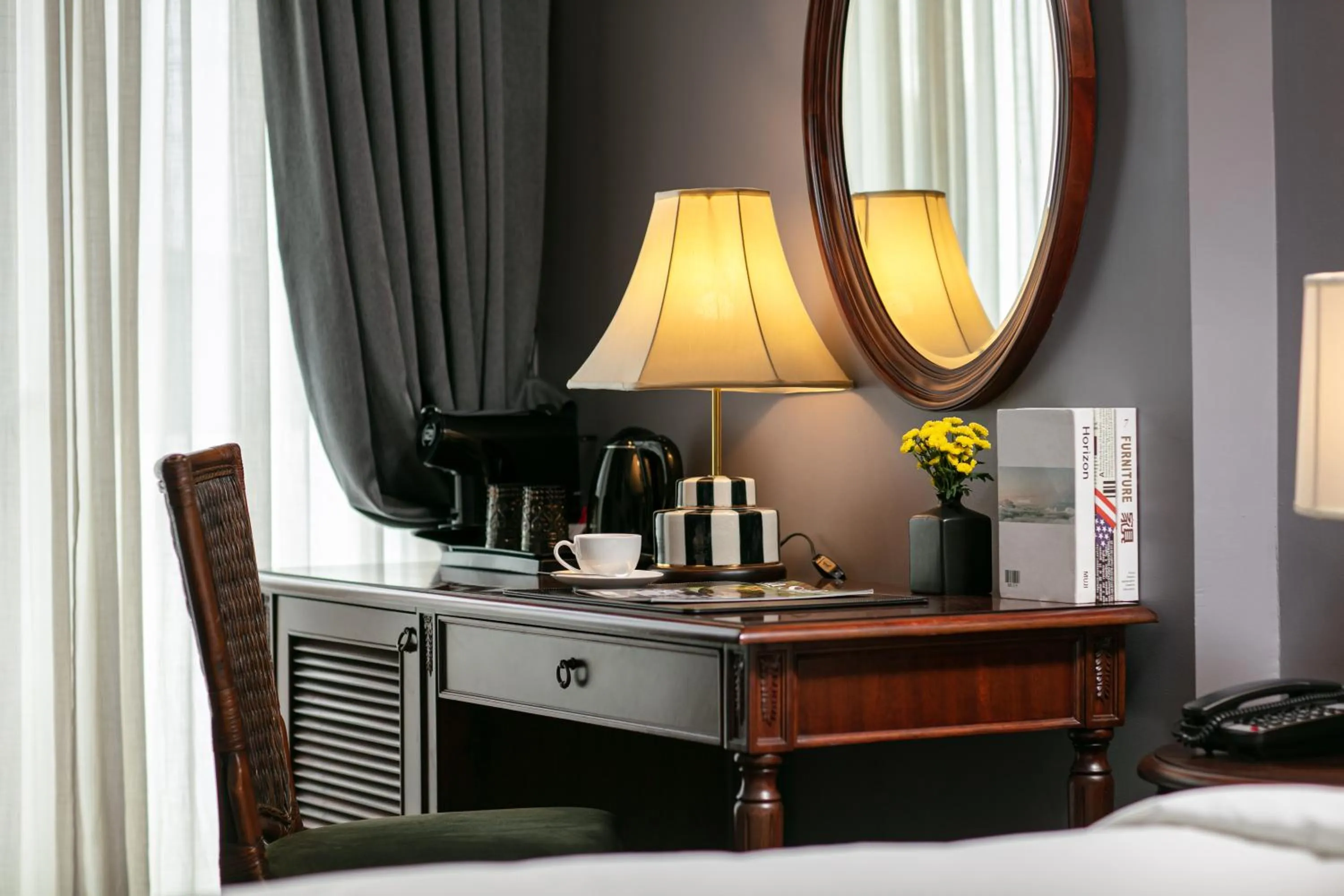 Coffee/tea facilities, Bed in La Sinfonía Majesty Hotel and Spa