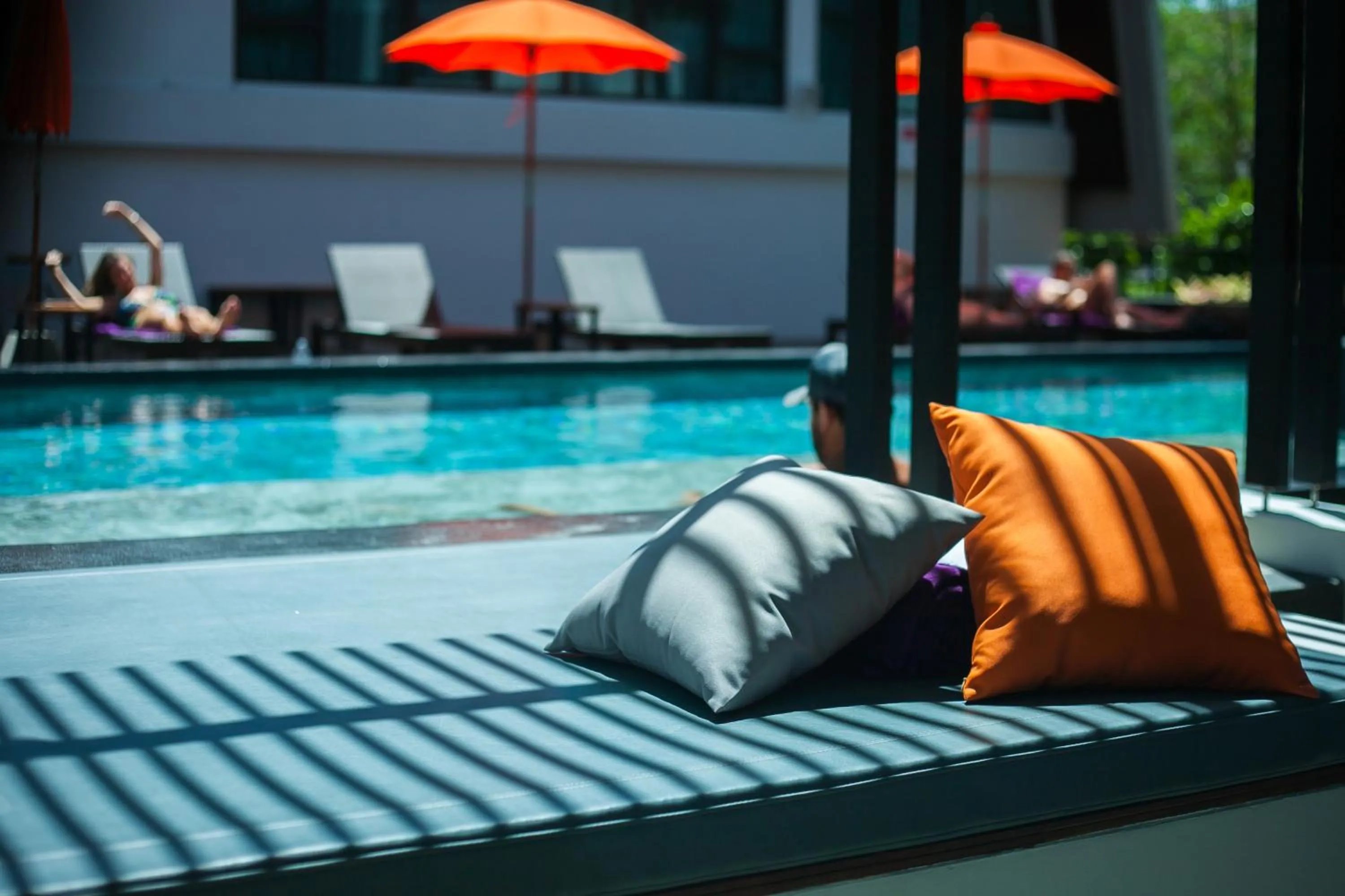 Swimming pool in Chaweng Villawee Hotel