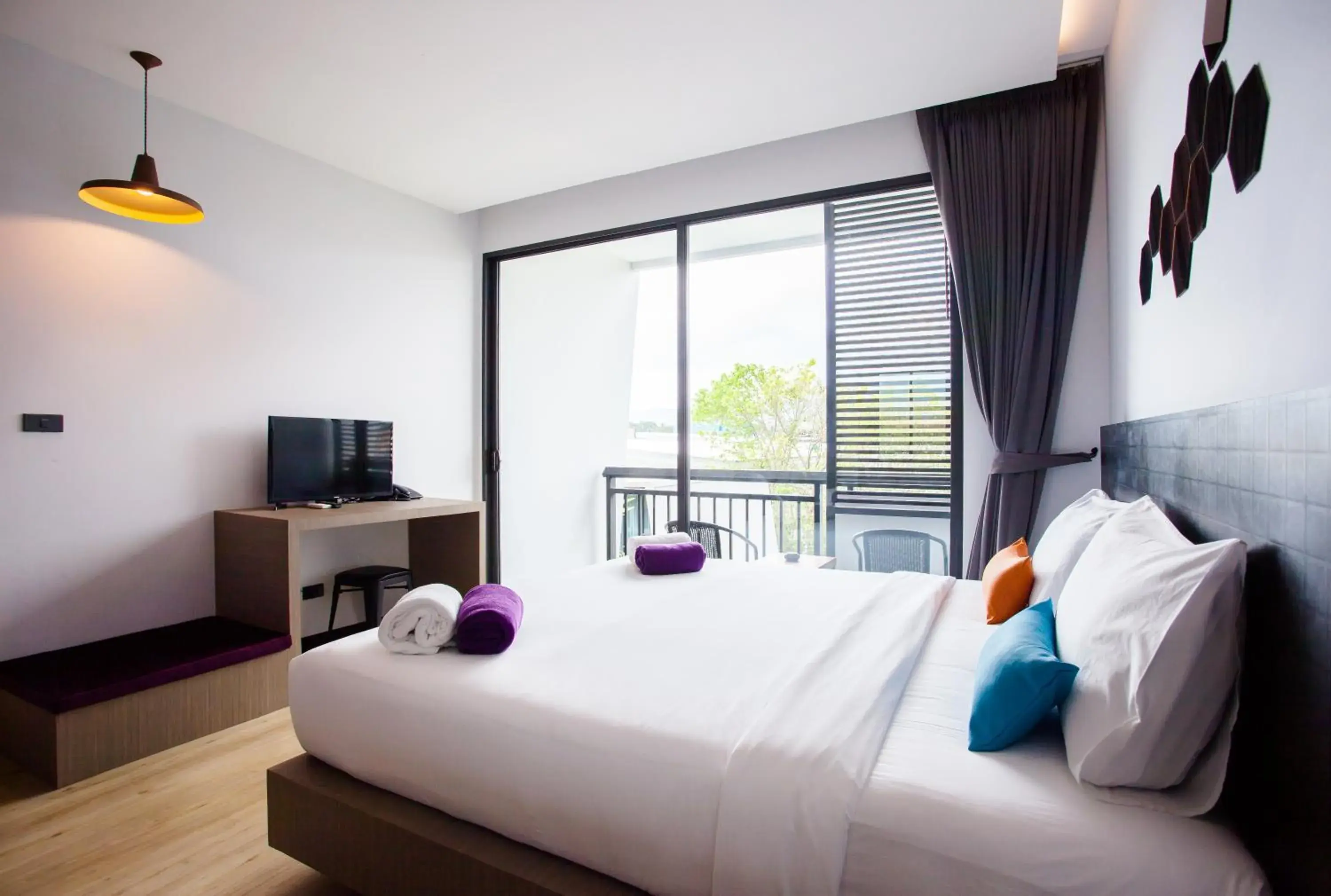 Bedroom, Bed in Chaweng Villawee Hotel Bedroom, Bed in Chaweng Villawee Hotel