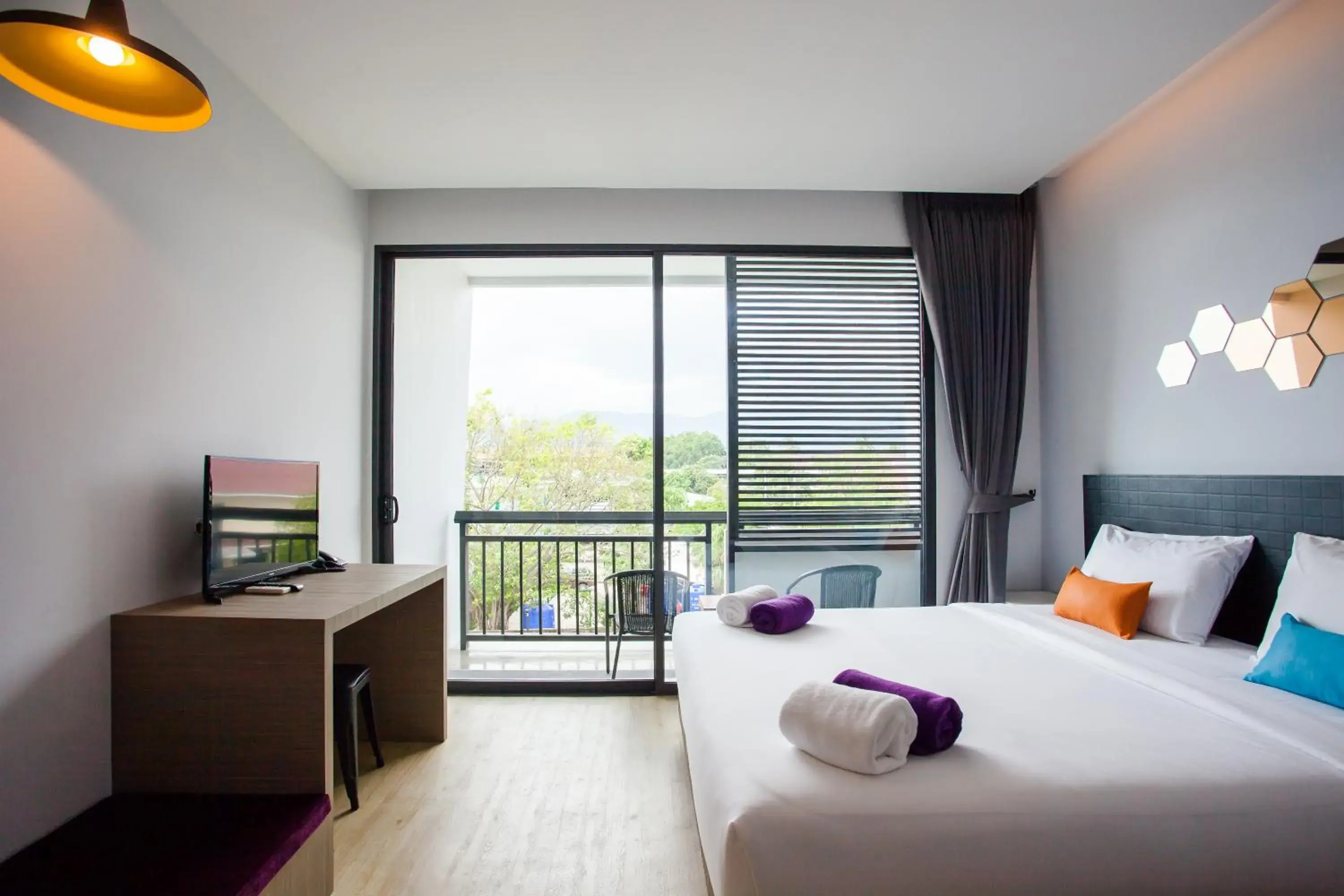 Bedroom, Bed in Chaweng Villawee Hotel Bedroom, Bed in Chaweng Villawee Hotel