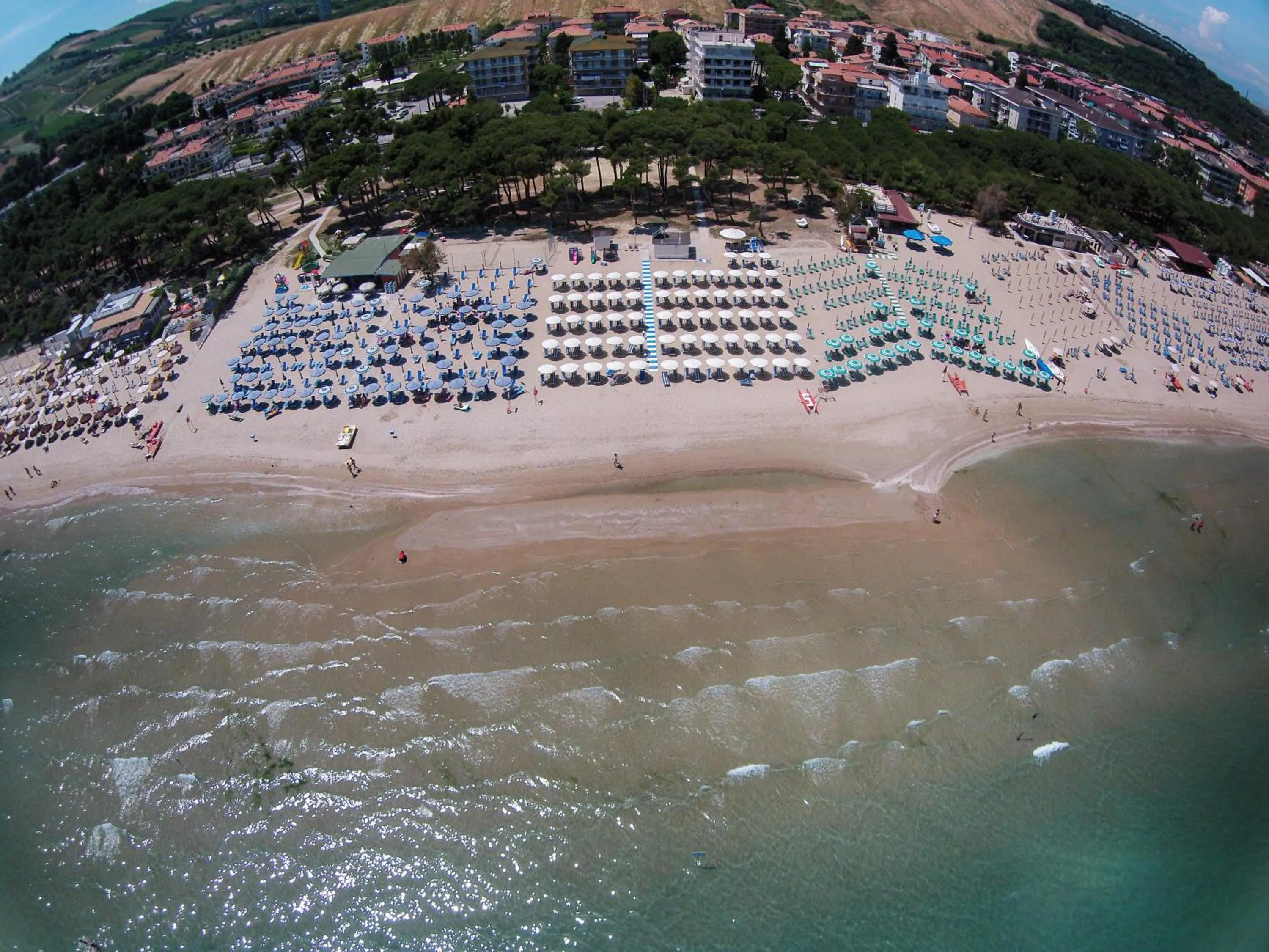 Natural landscape in Hotel Corfù