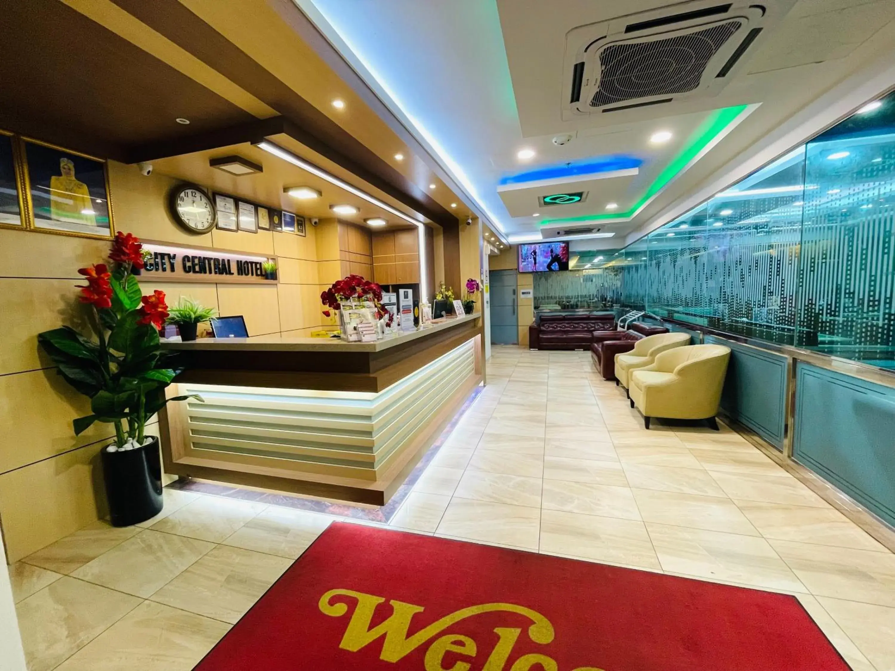 Lobby or reception in City Central Hotel Lobby or reception in City Central Hotel