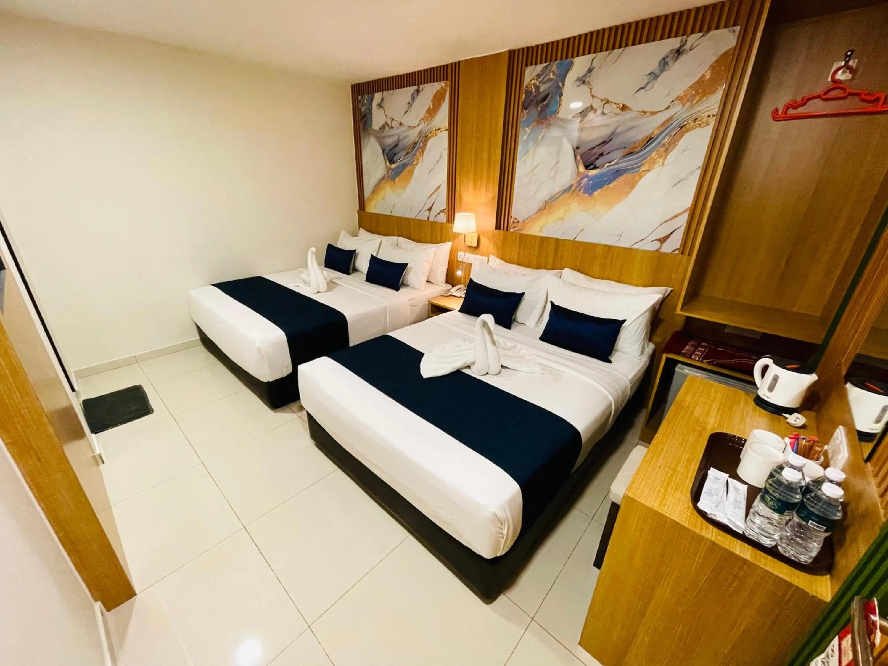 Bed in City Central Hotel