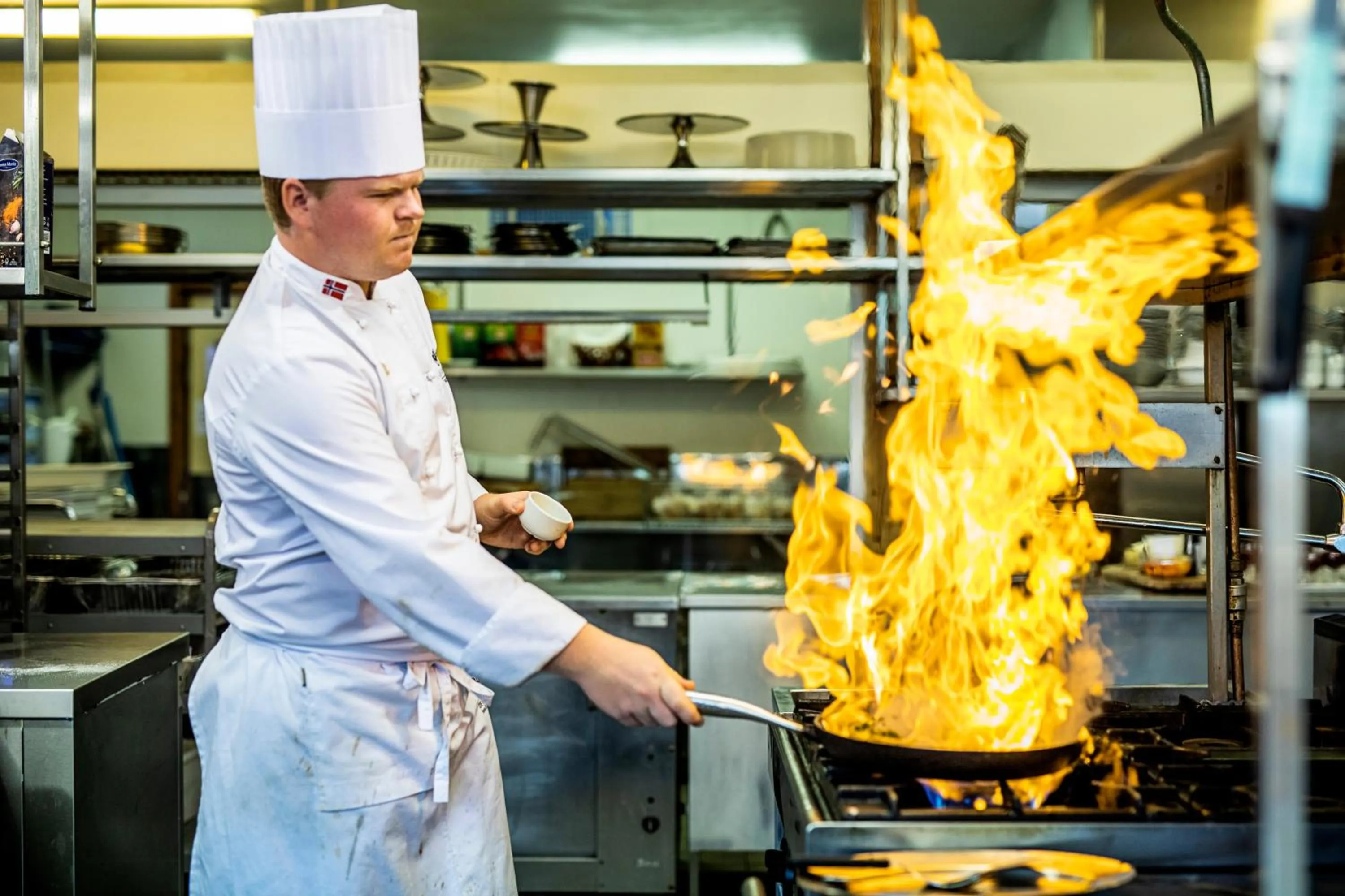 Staff in Straand Hotel