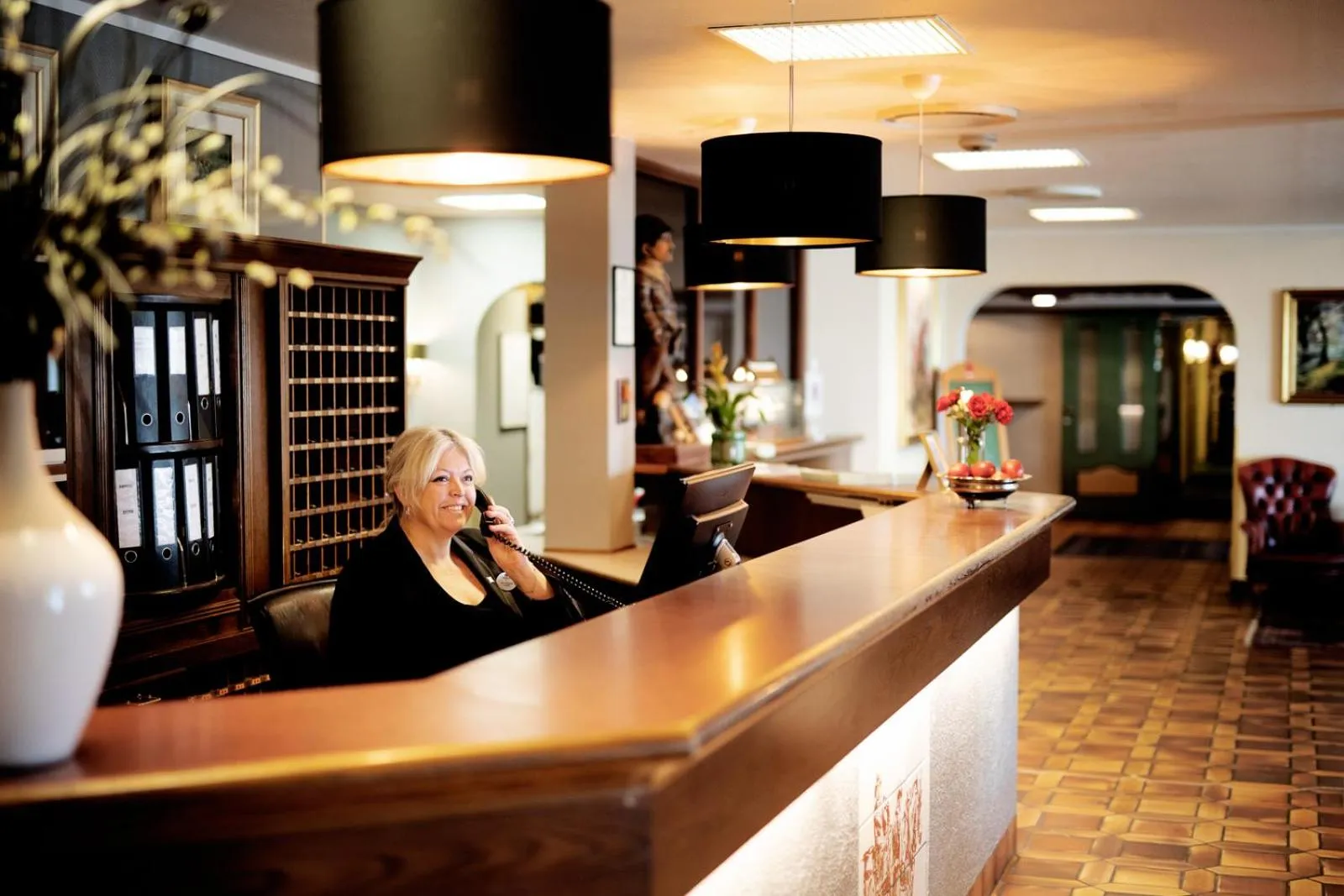 Staff in Straand Hotel